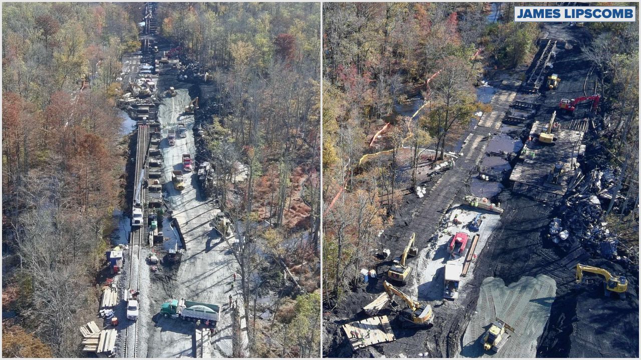 CSX Train Derailment Coal Spill New Kent County 