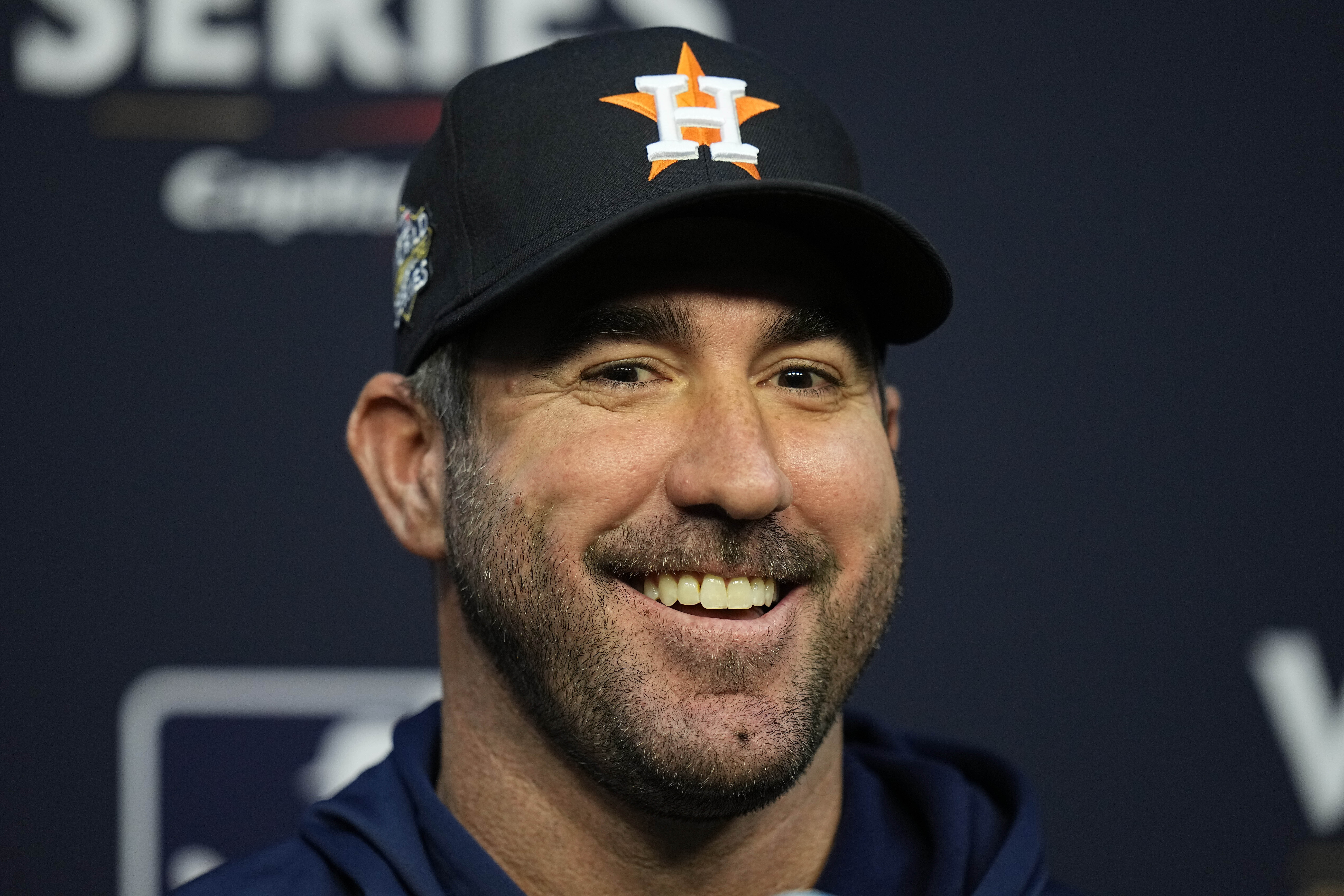 Justin Verlander World Series Phillies Astros Baseball