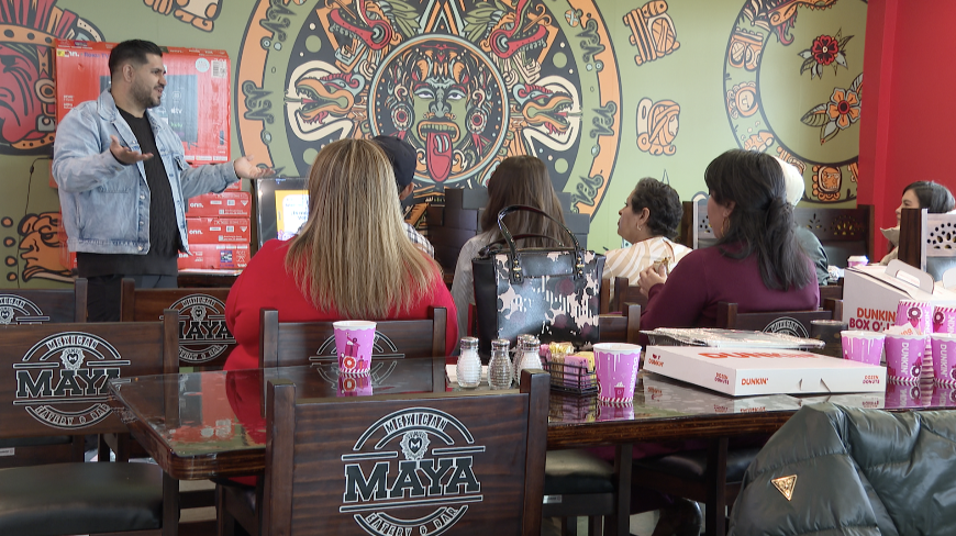 Maya Restaurant Meeting