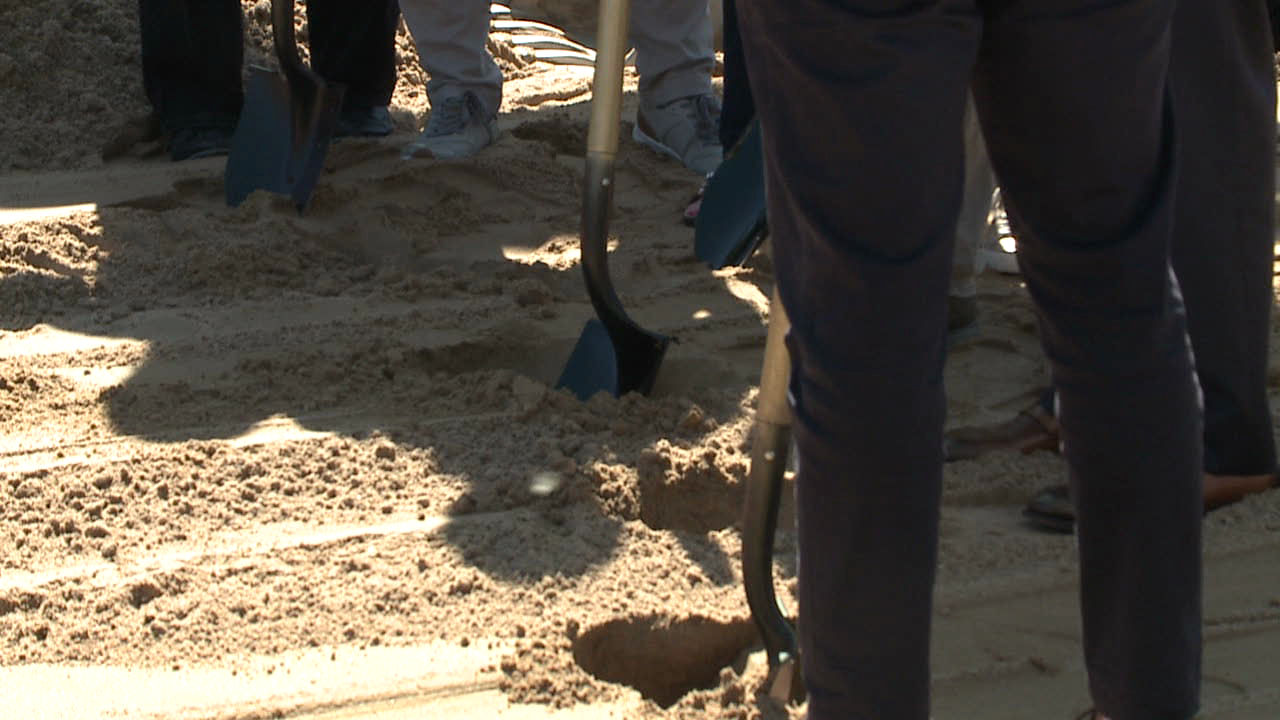 David's House groundbreaking