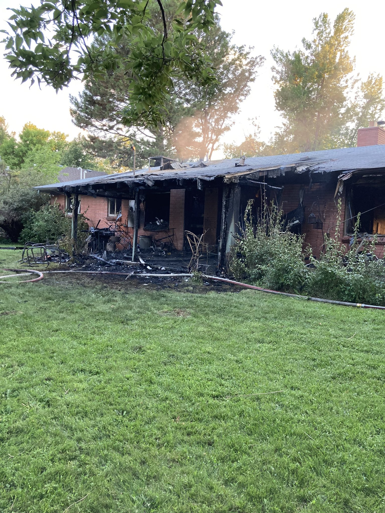 Oneida Way house fire