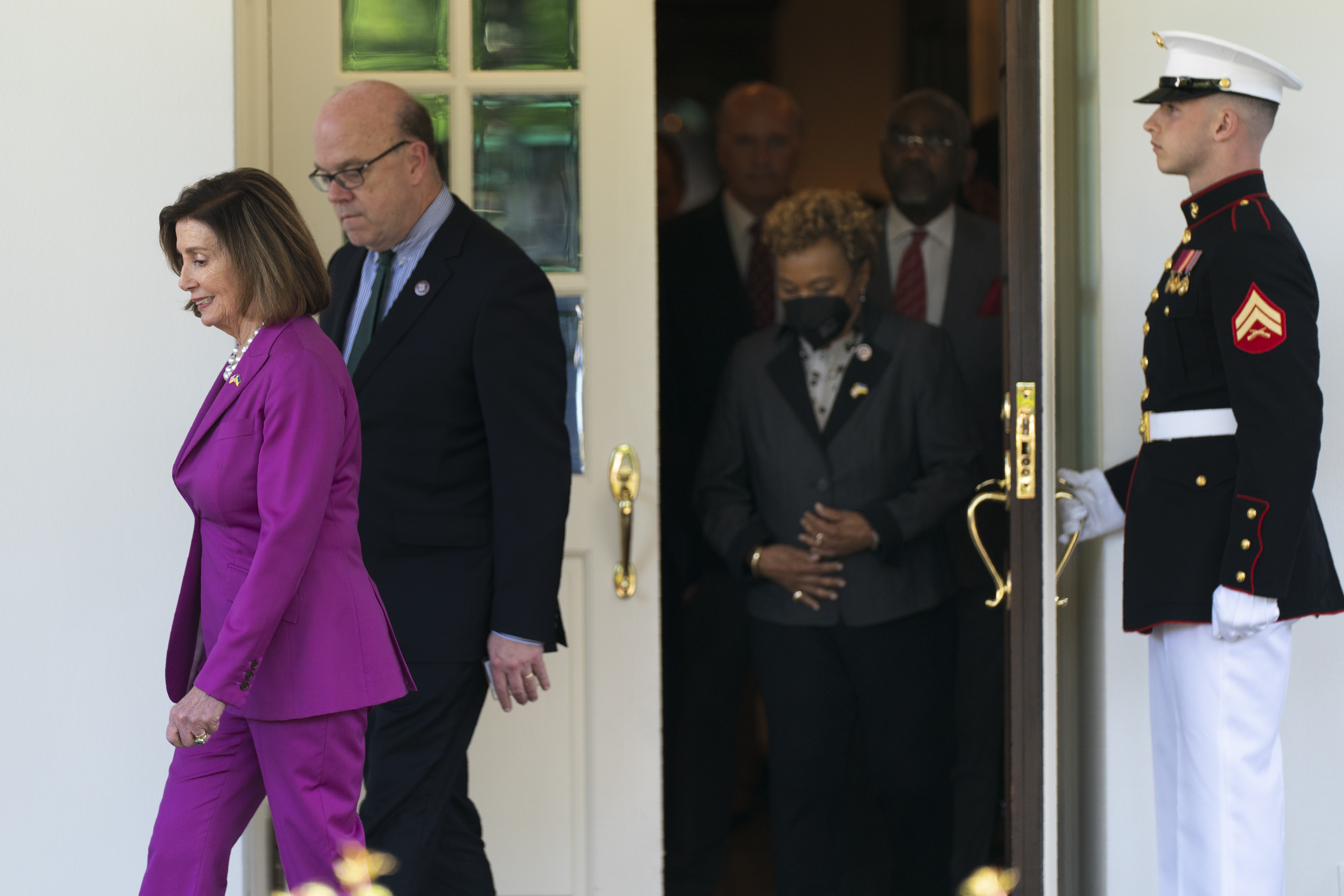 Nancy Pelosi, James McGovern, Barbara Lee