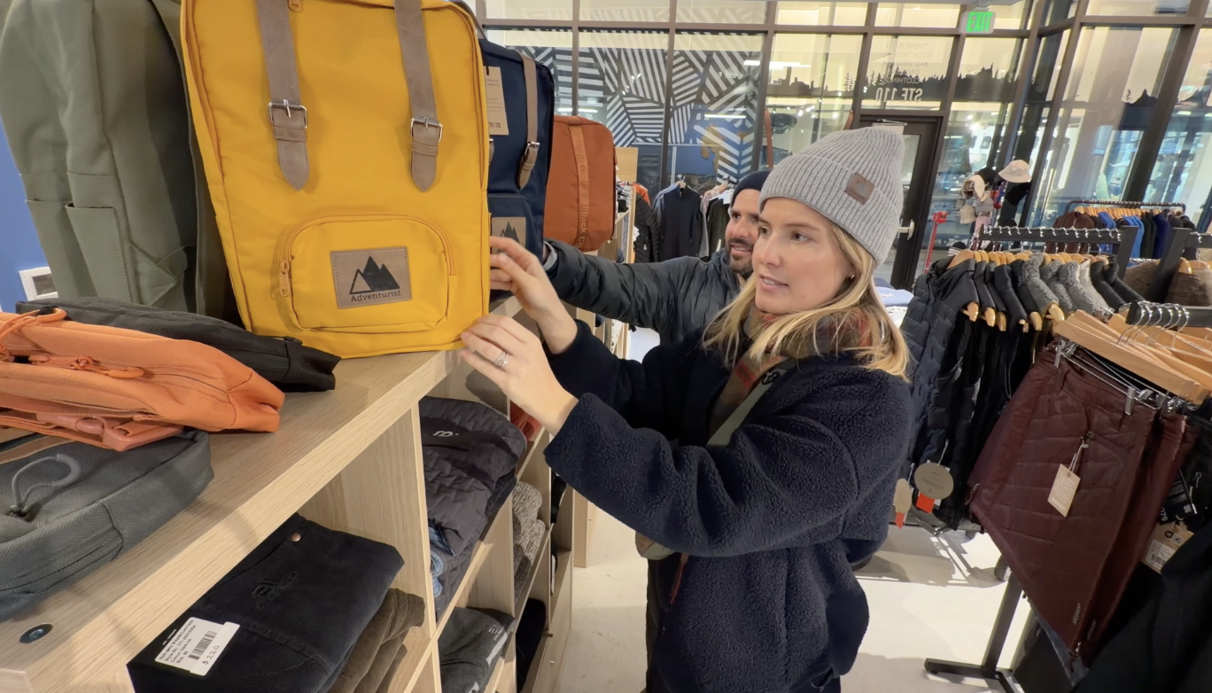 Kelly Belknap and Matilda Sandstorm of Adventurist Backpack Company