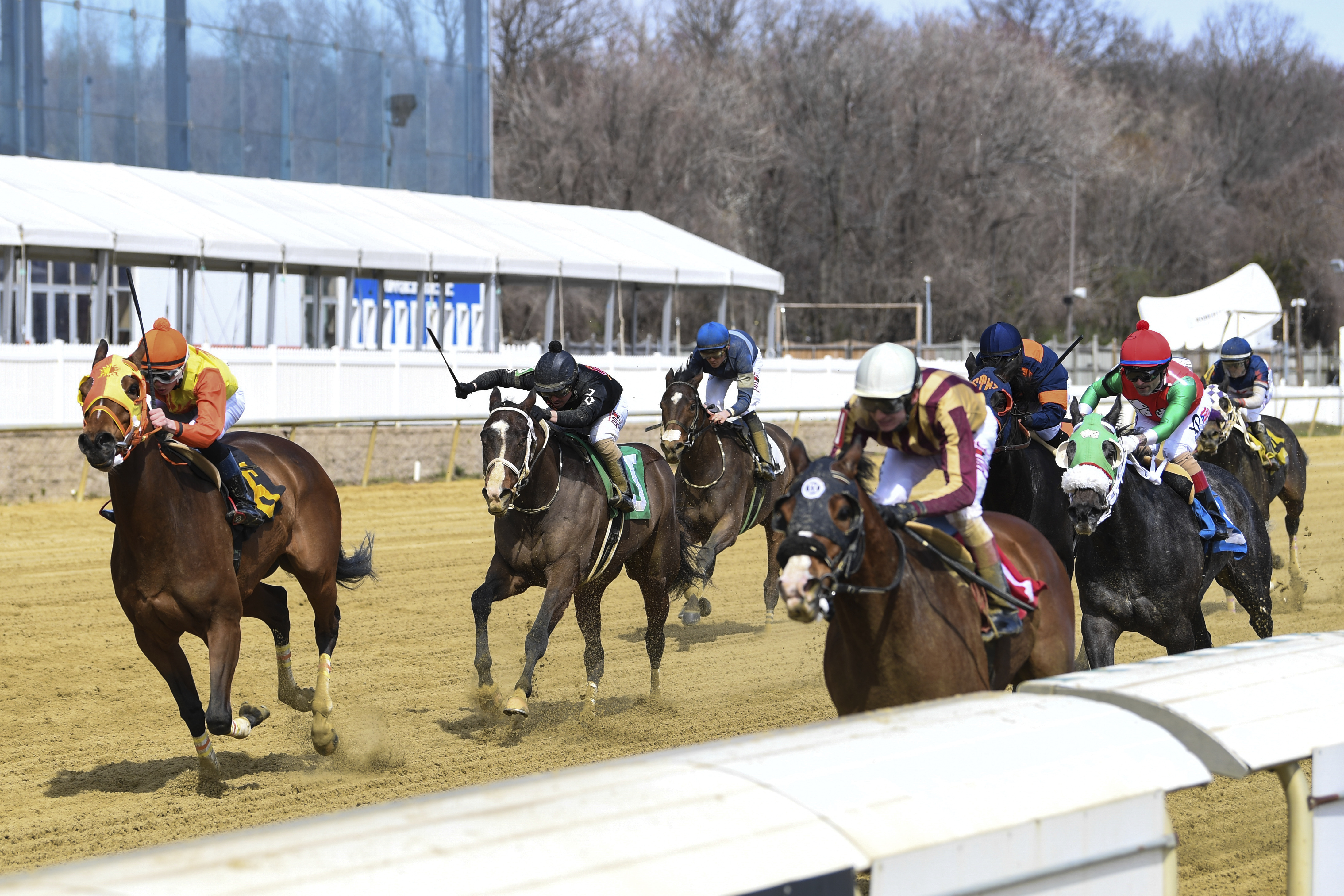 Virus Outbreak Horseracing