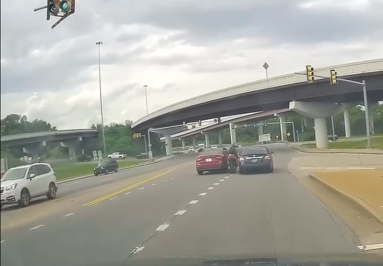 Motorcycle lane splitting