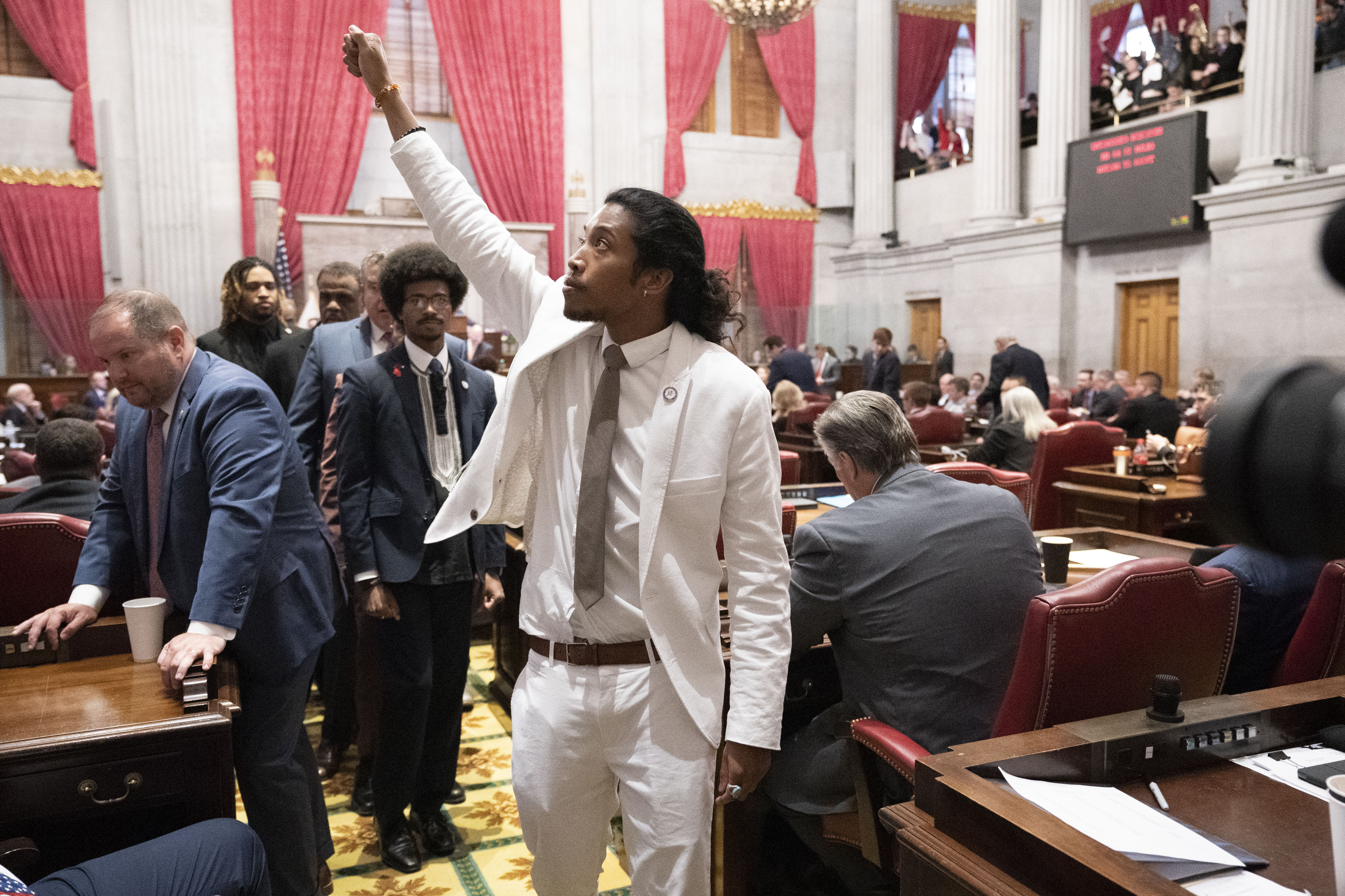 APTOPIX Tennessee Lawmaker Expulsion