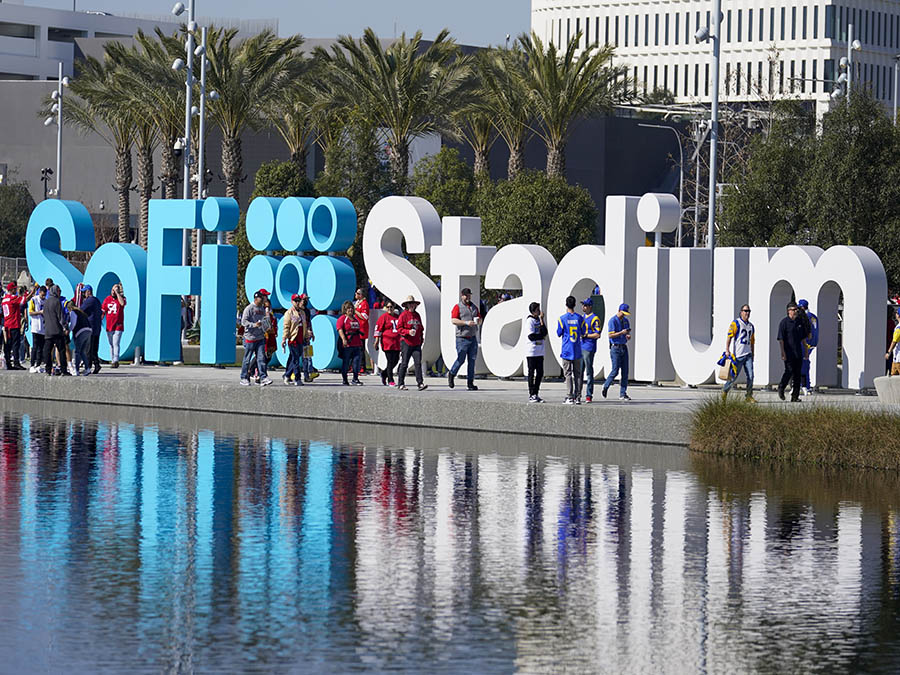 49ers Rams Football sofi stadium inglewood