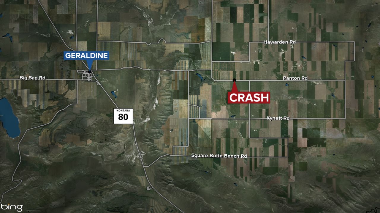 Fatal crash in Chouteau County, October 10, 2021
