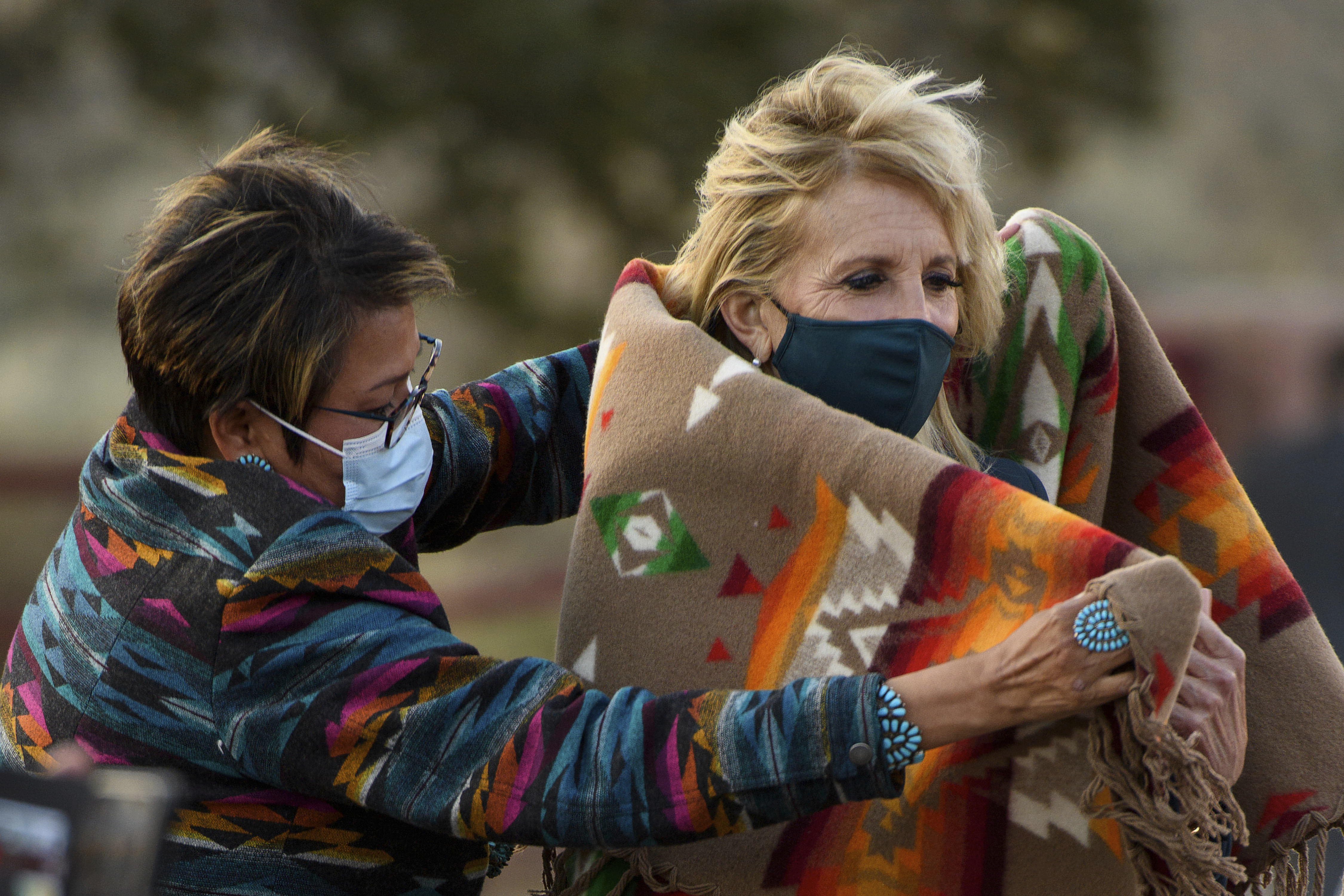 Jill Biden tours Navajo Nation