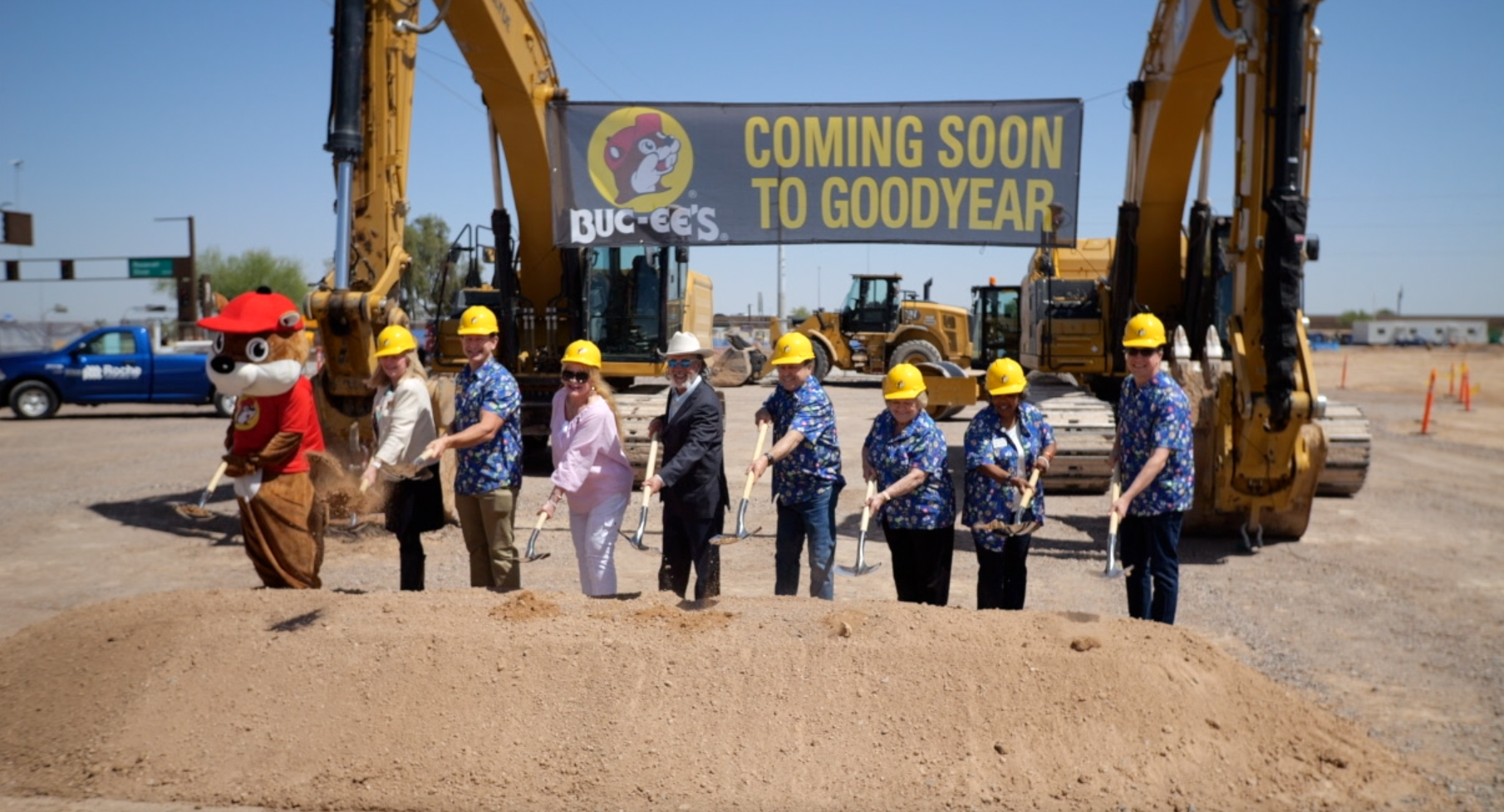 Buc-ee's breaks ground in Goodyear, Arizona. 