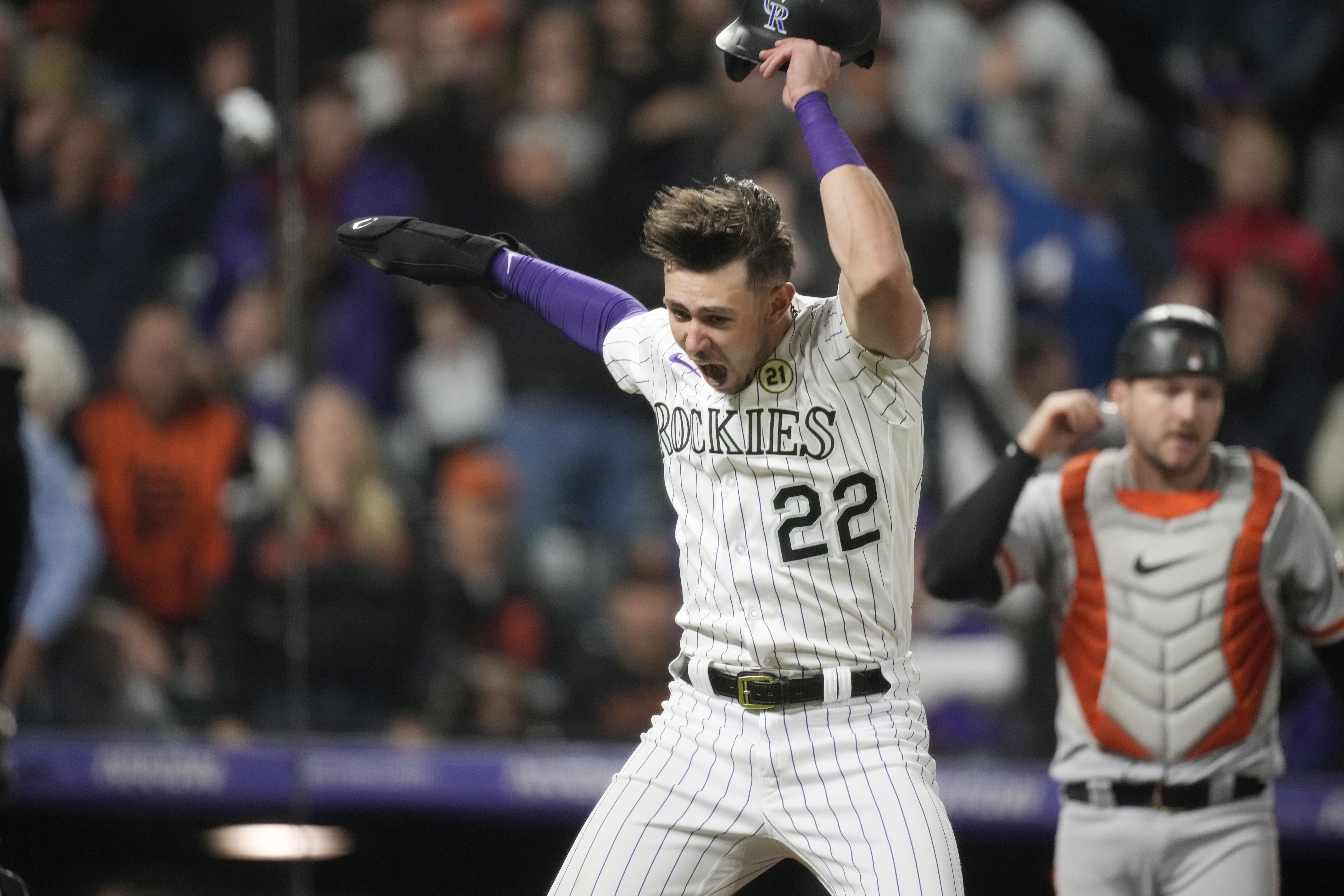 Giants Rockies Baseball