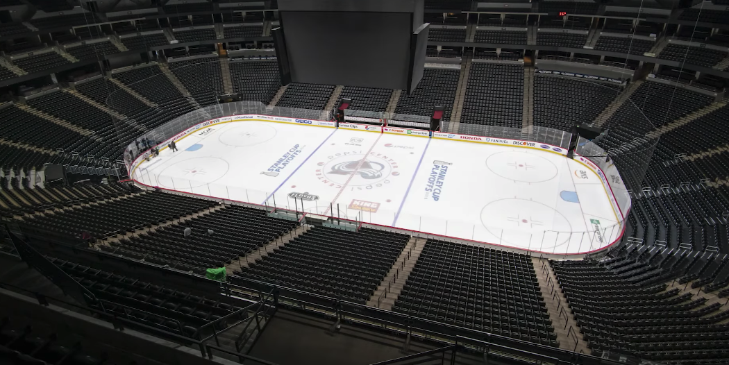 Inside of Ball Arena