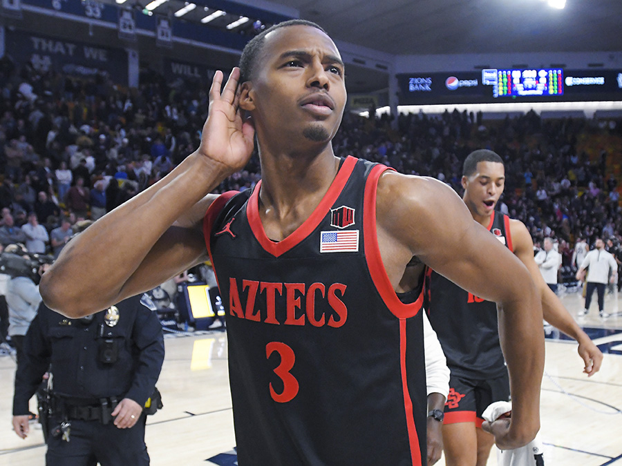 San Diego St Utah St Basketball micah parrish