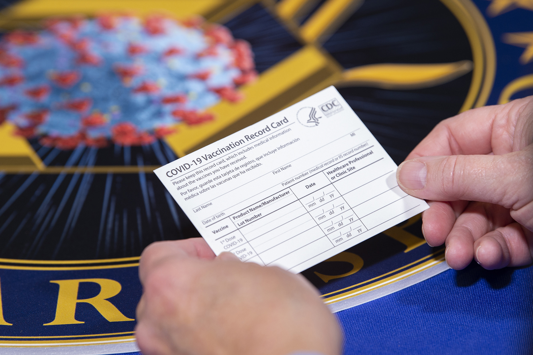 The country braces for distribution of COVID-19 vaccine and health officials say people will get a vaccine cards