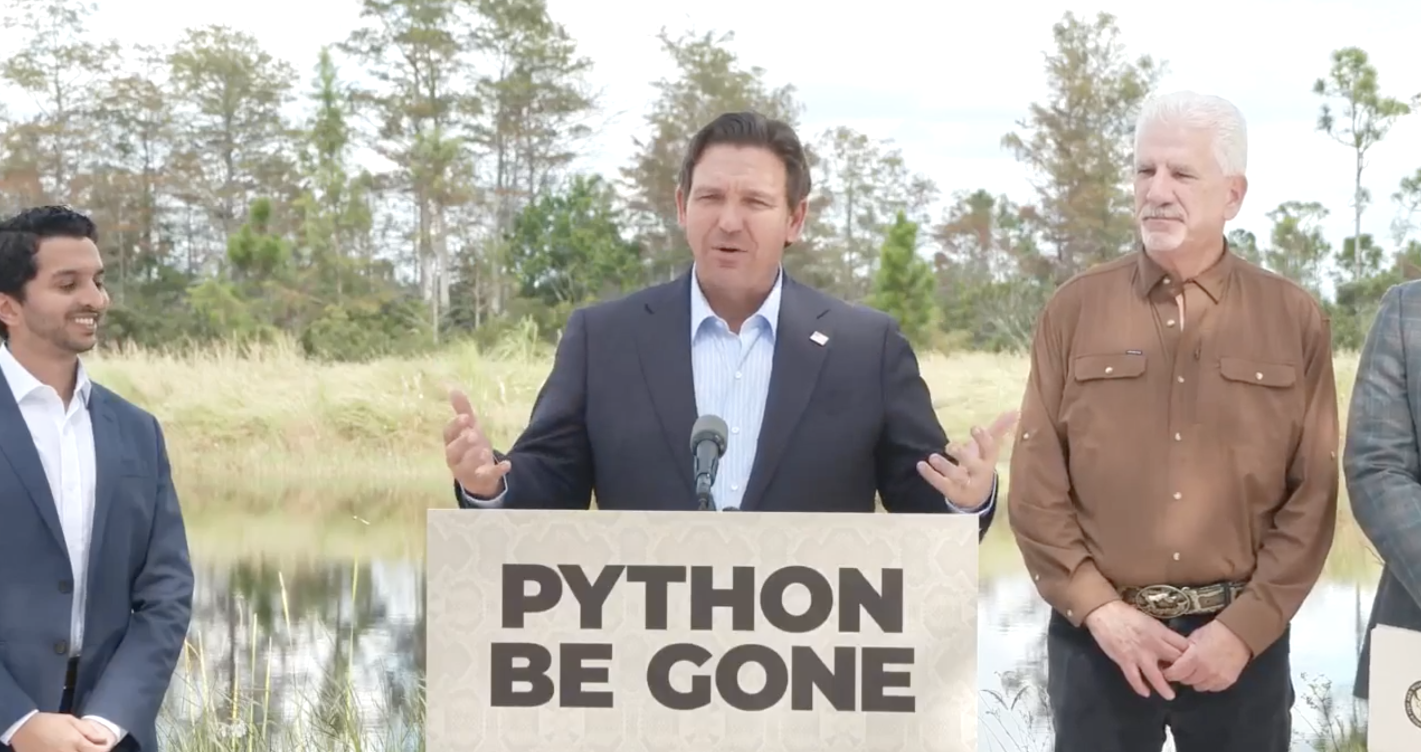 DeSantis python presser Oct. 21, 2025