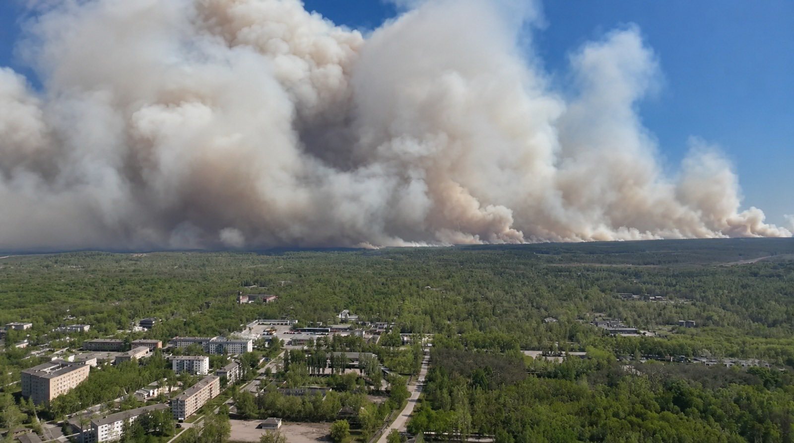 Wildfires in Ukraine