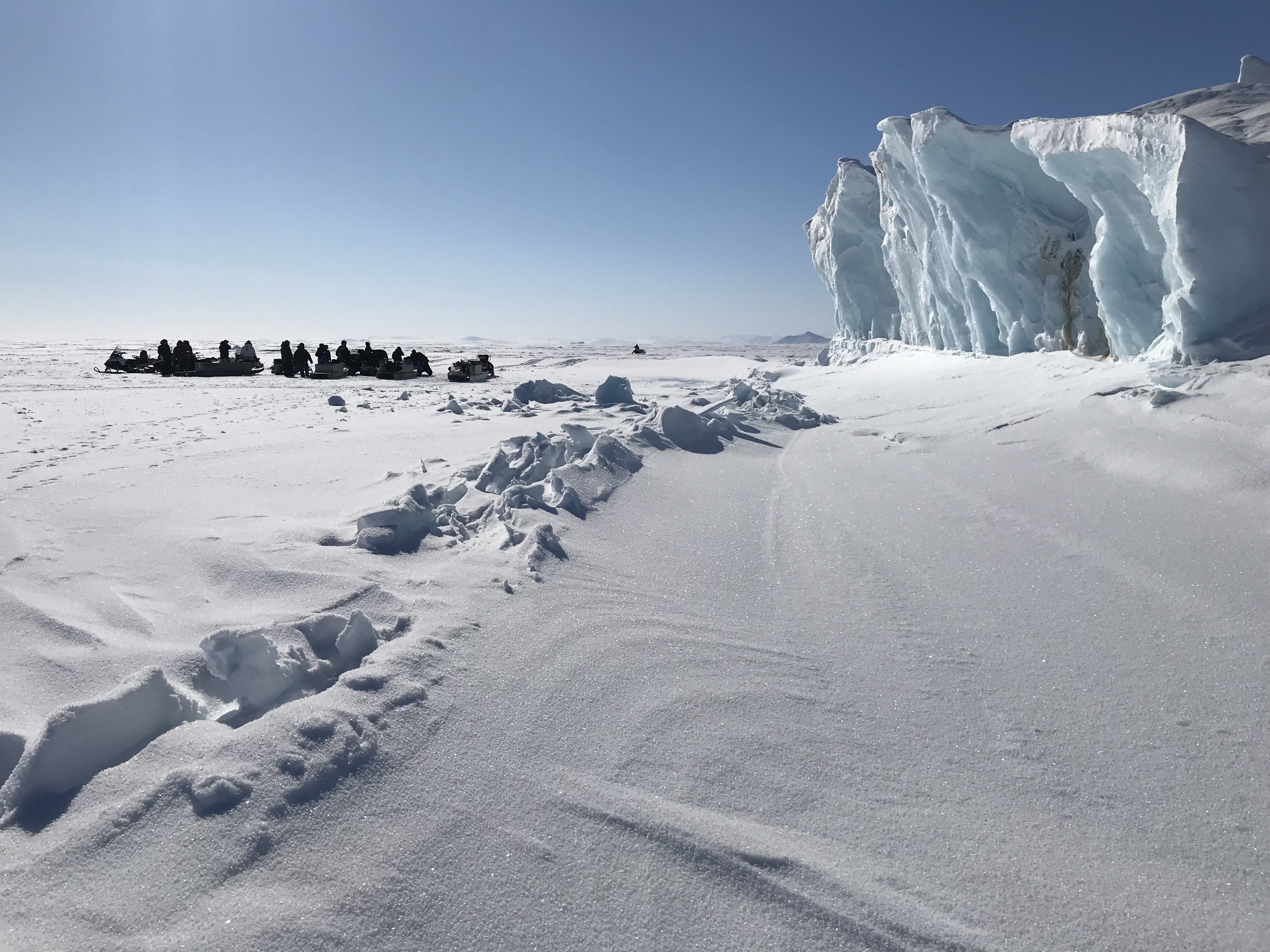 arctic ice Taken on April 9, 2019