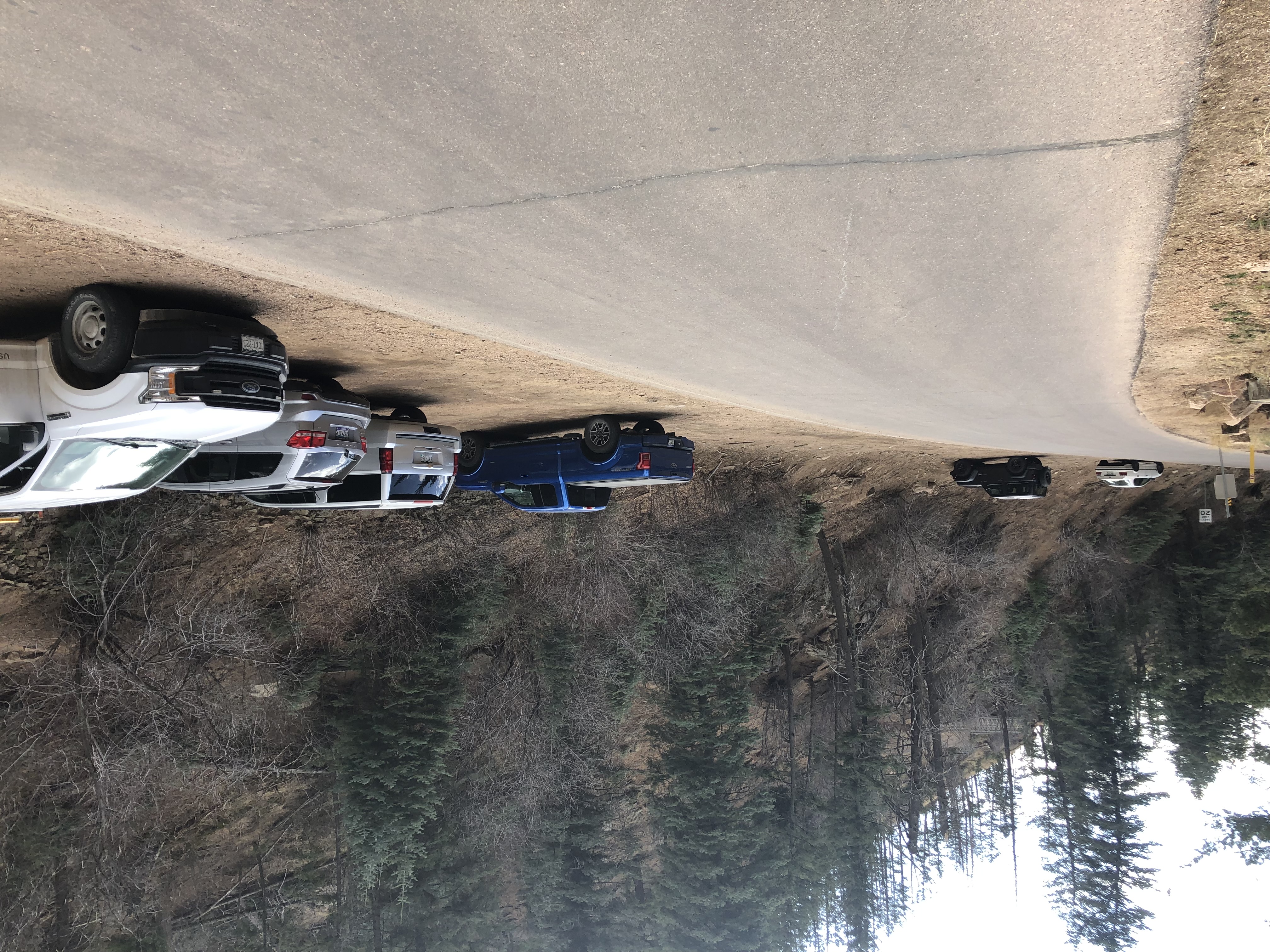 Current Trailhead Parking Lot