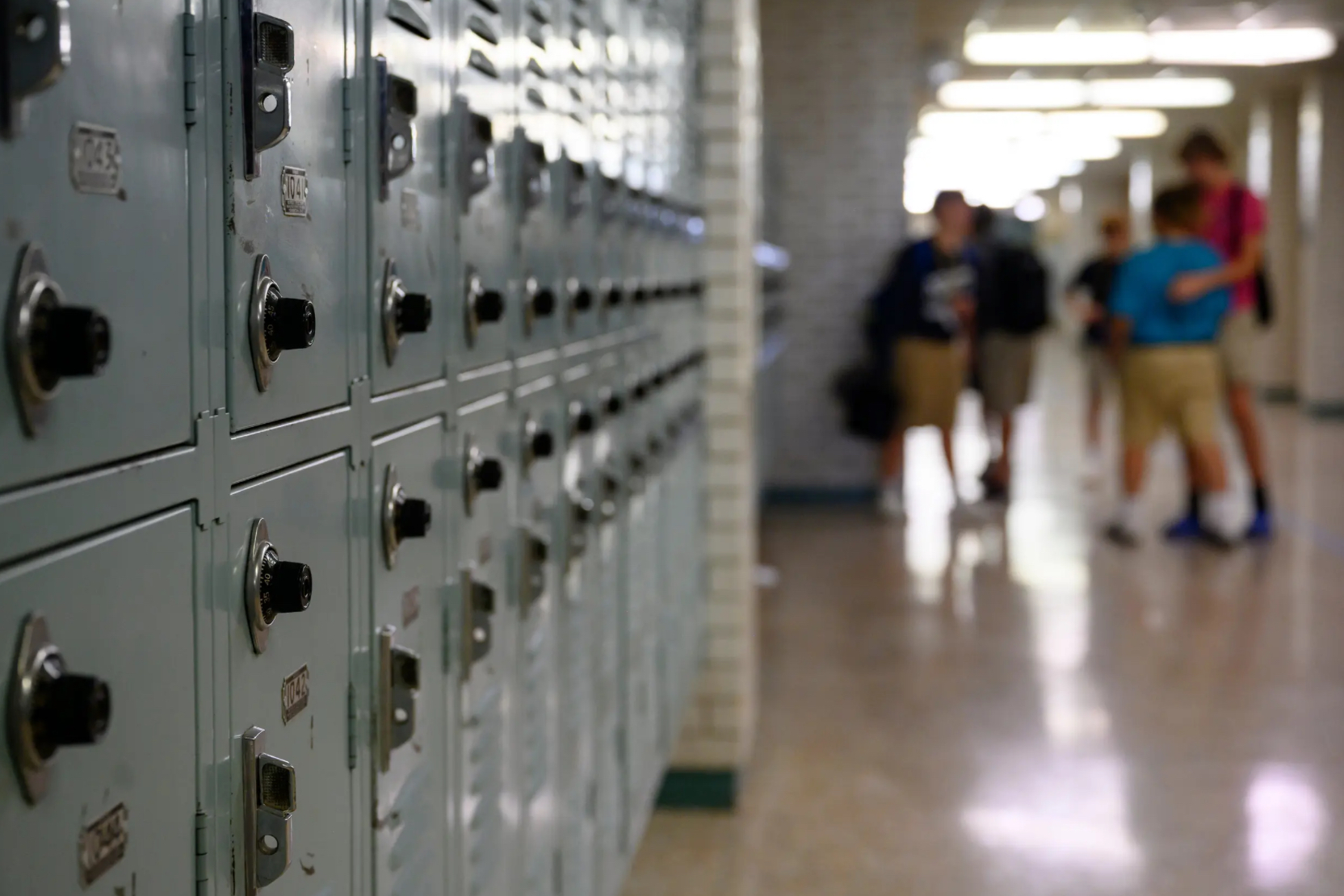 Lockers, school