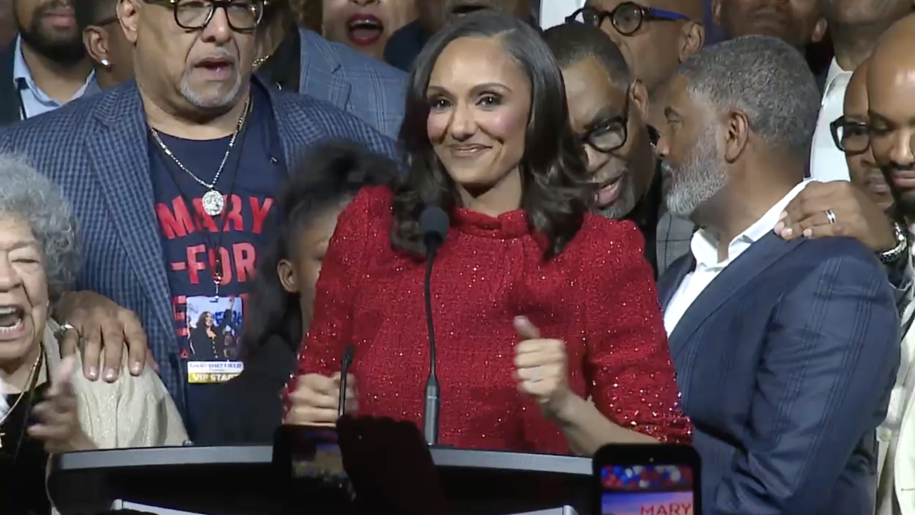 Detroit residents react to Mary Sheffield being elected first female mayor in city's history 