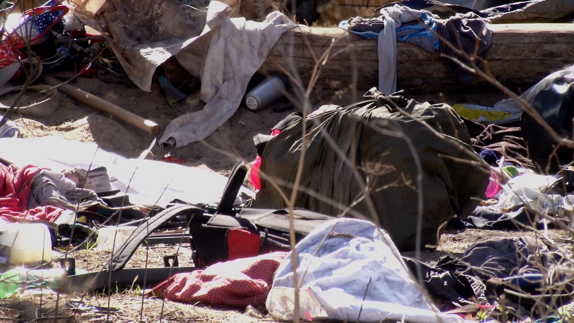 Homeless camp cleanups, a temporary solution to a larger problem