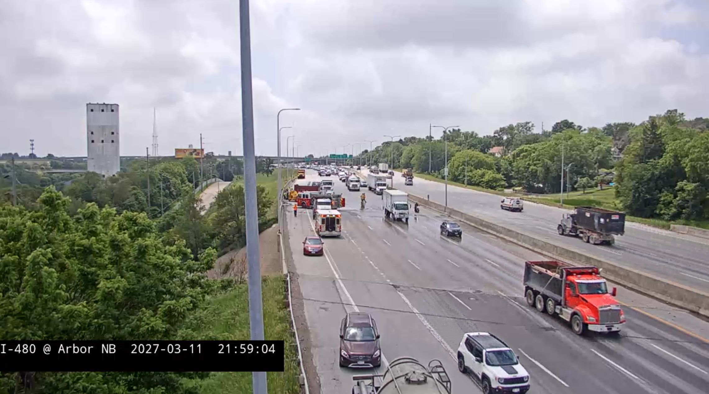 I-480 closed