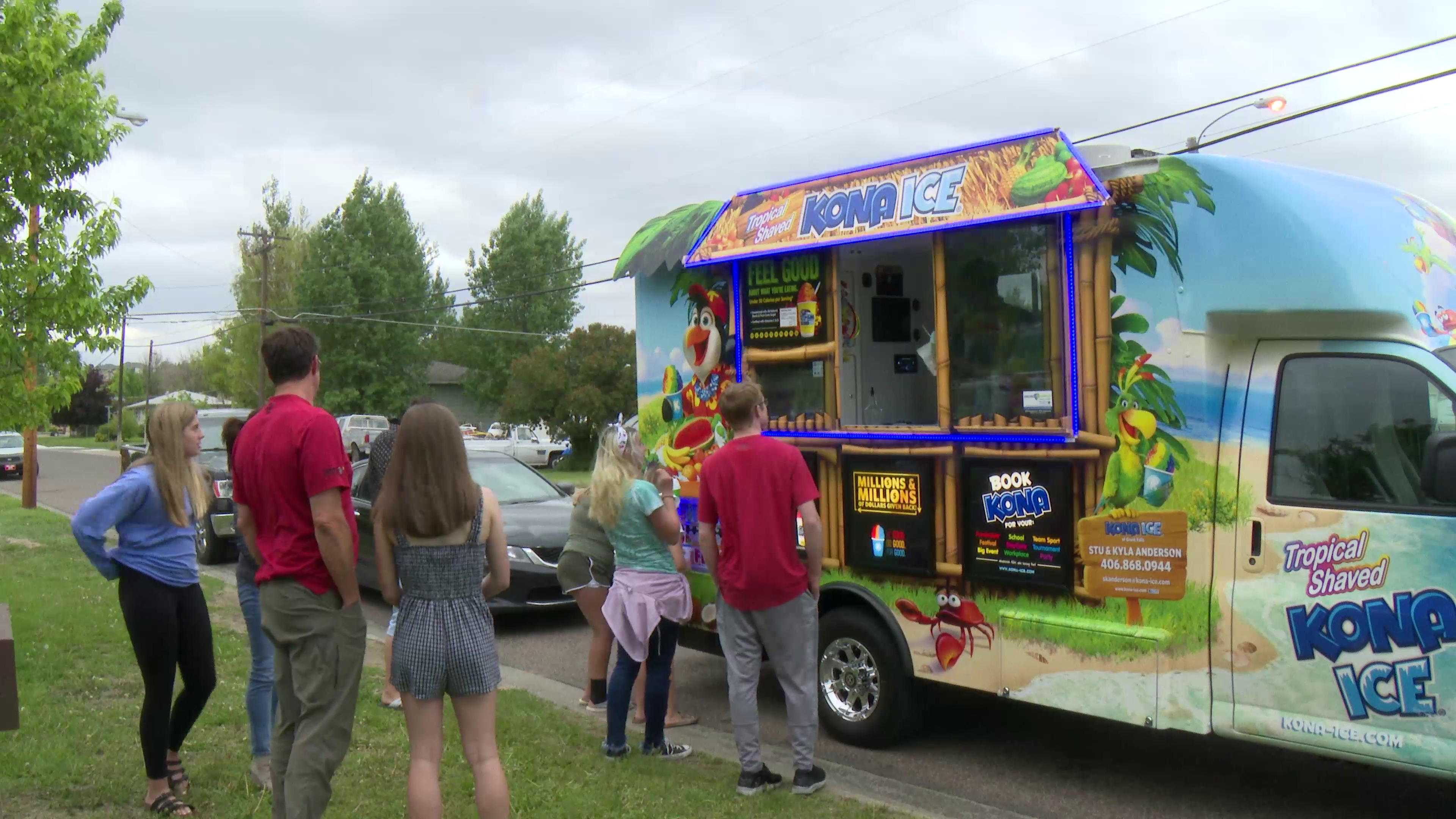 Kona Ice hits the streets of Great Falls