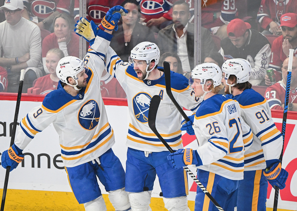 Sabres Canadiens Hockey