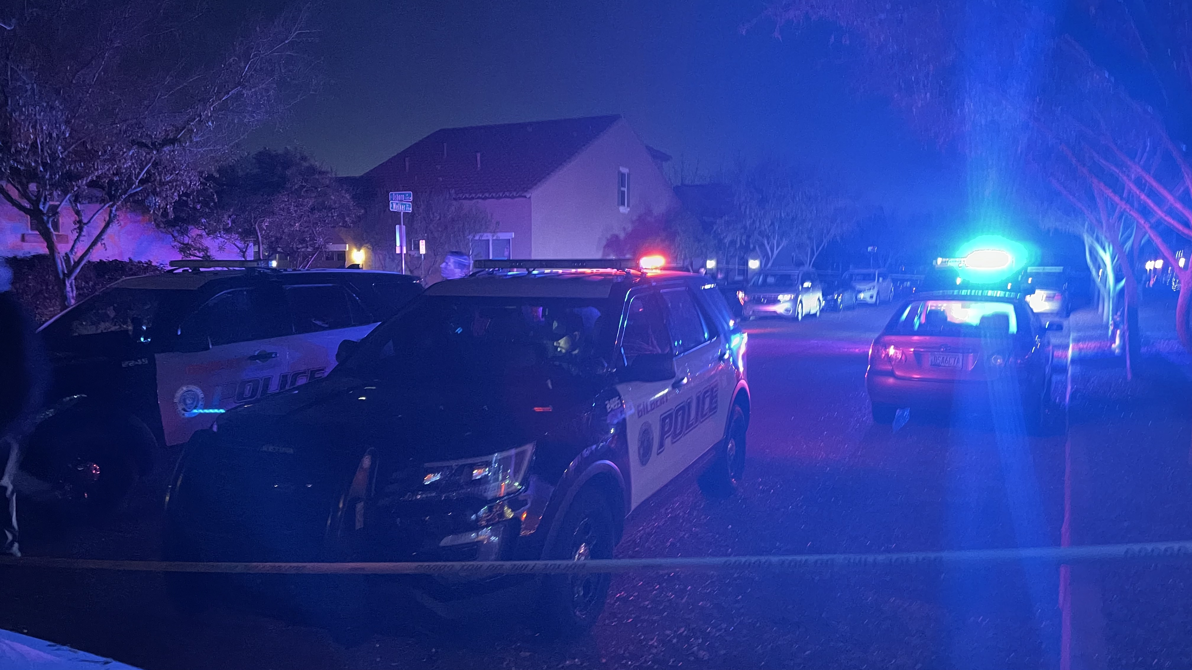 Shooting at Warner and Recker roads 