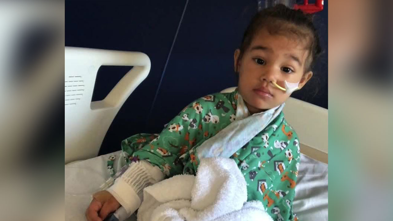 Girl beats rare disease