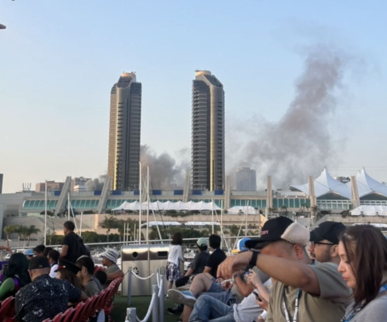 Comic-Con visitors lose belongings, rental apartment in downtown fire