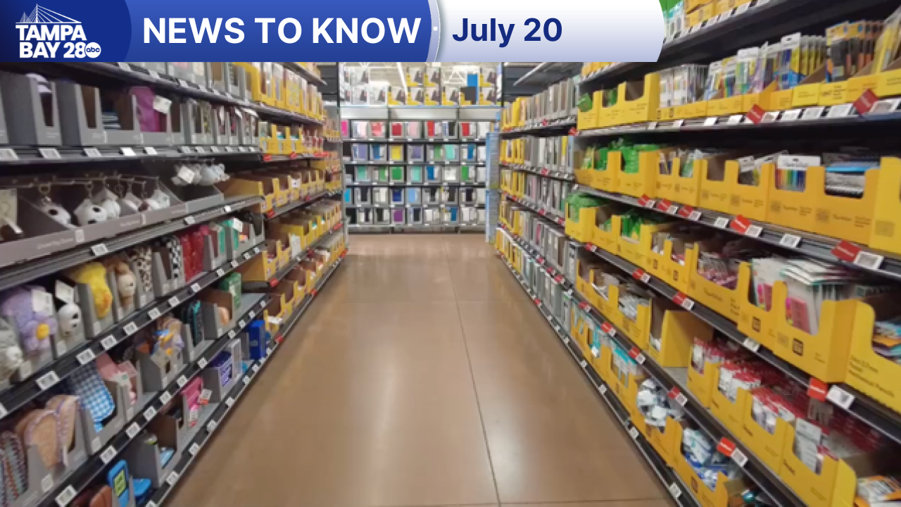 News to Know for July 20, 2026