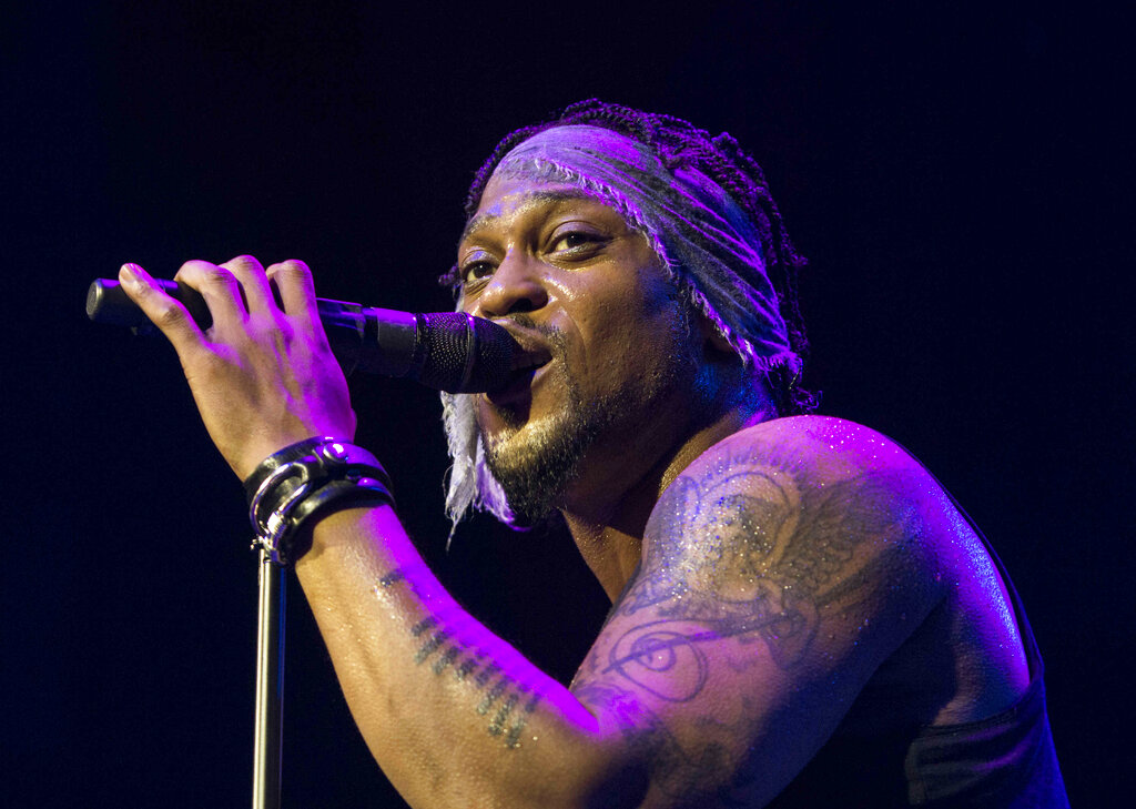 D'Angelo performs at The Tabernacle on Sunday, June 14, 2015, in Atlanta. 