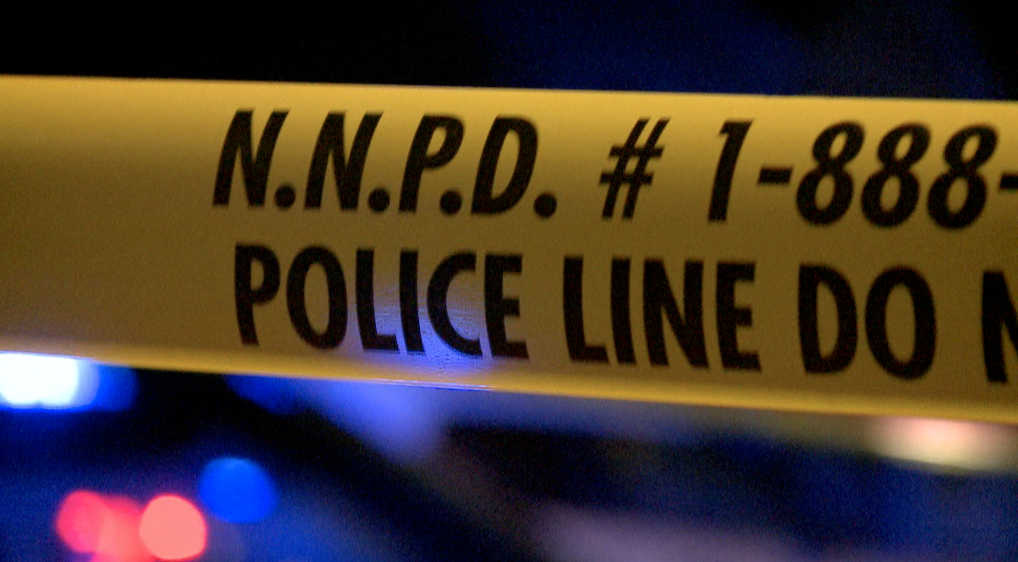 Newport News Police Crime Scene Tape Nighttime.png