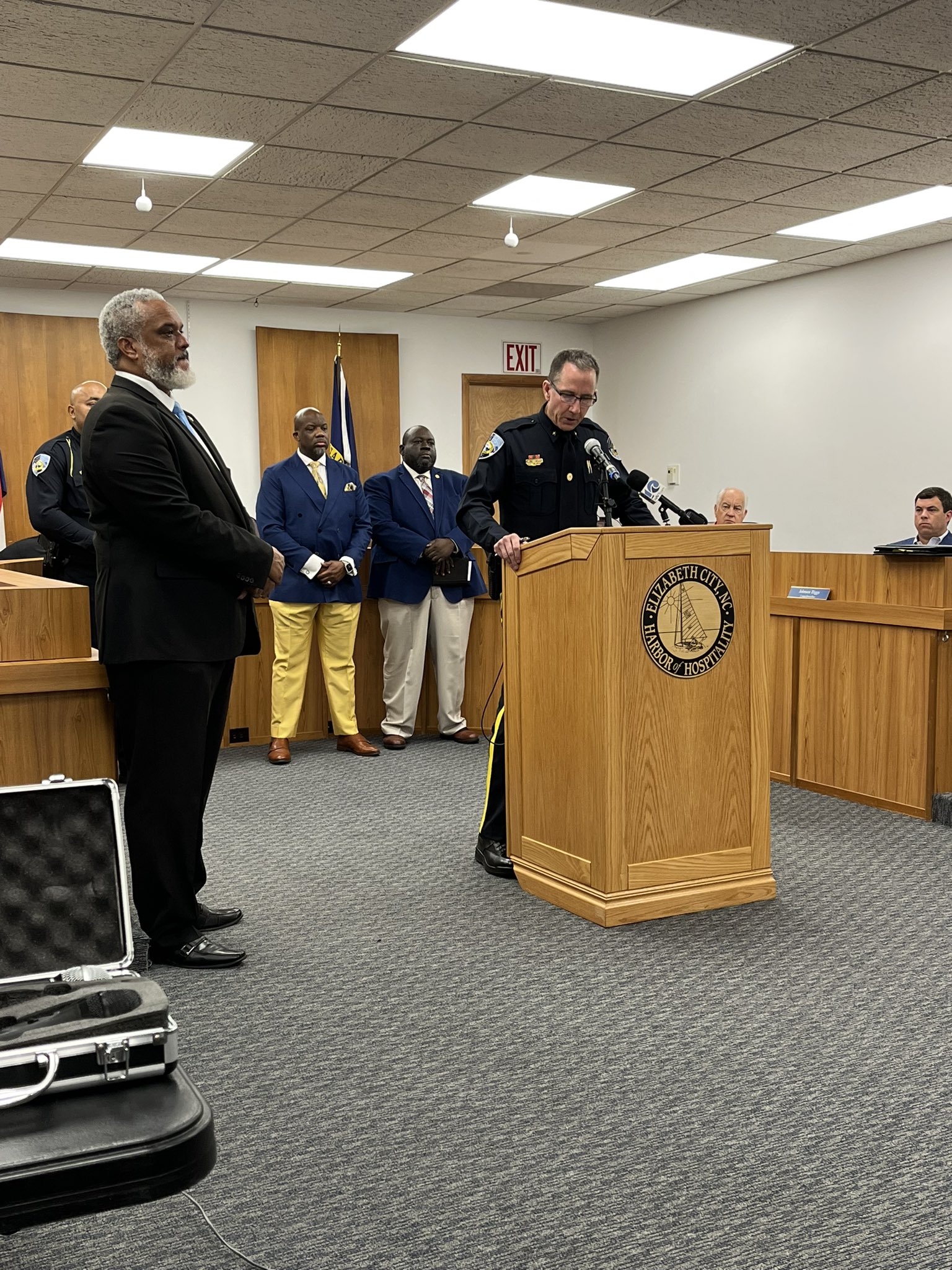 Elizabeth City Police Chief Phil Webster
