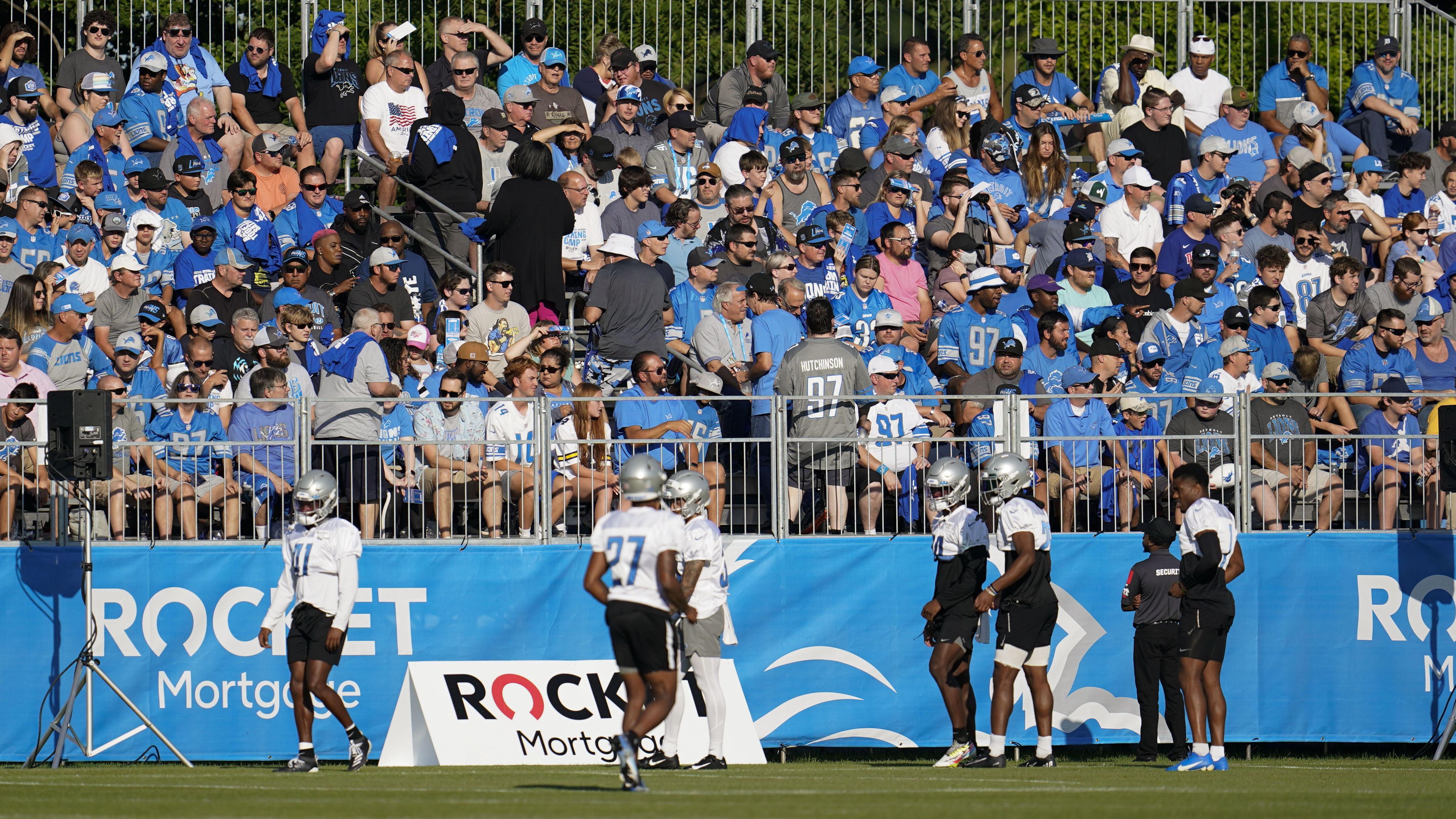 Fans at Lions Training Camp