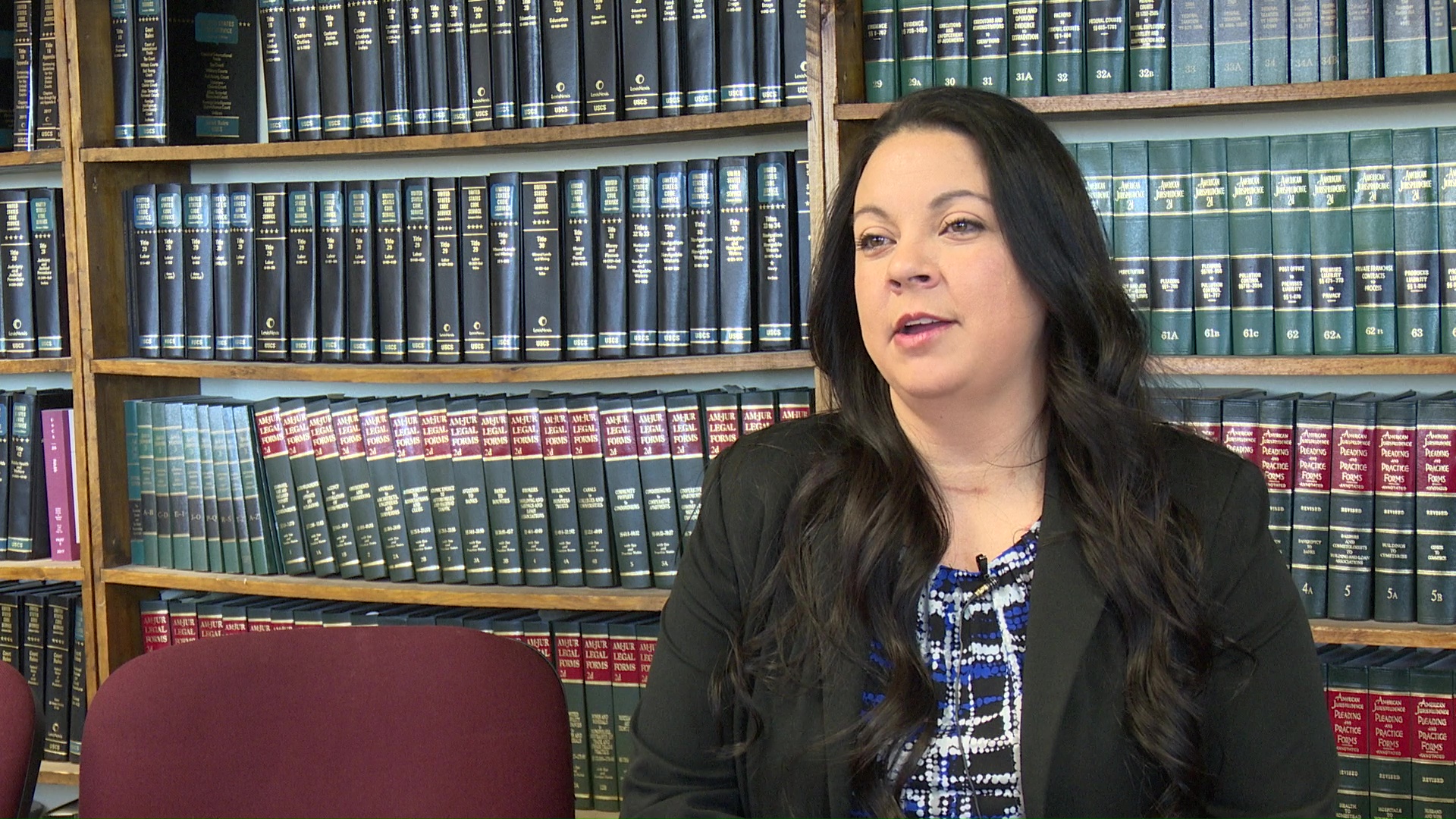 Misty Keller, Chief of Police with Blackfeet Law Enforcement Services