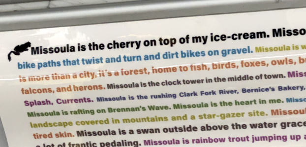 MISSOULA BUS POETRY