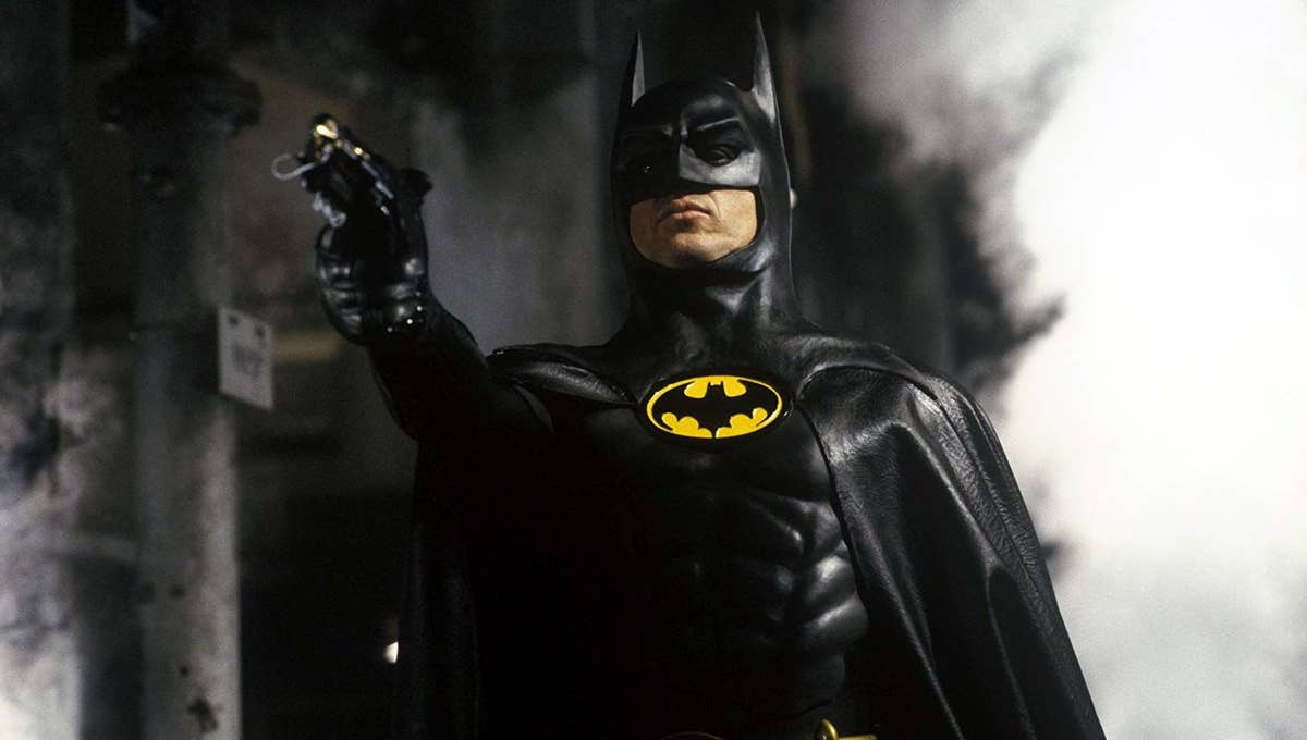 Michael Keaton in scene from 1989 'Batman' movie