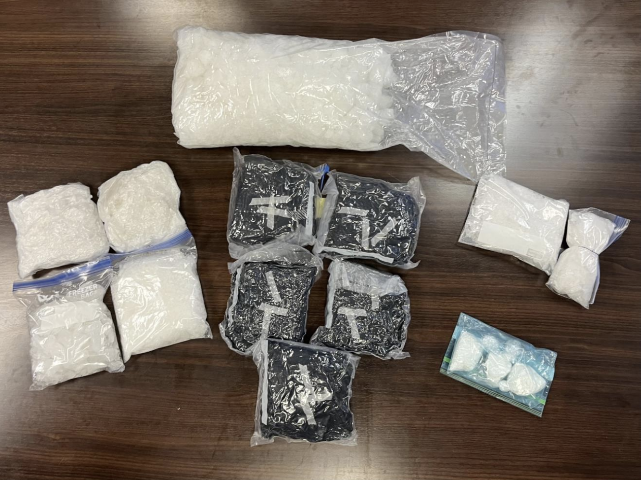 20 pounds of meth