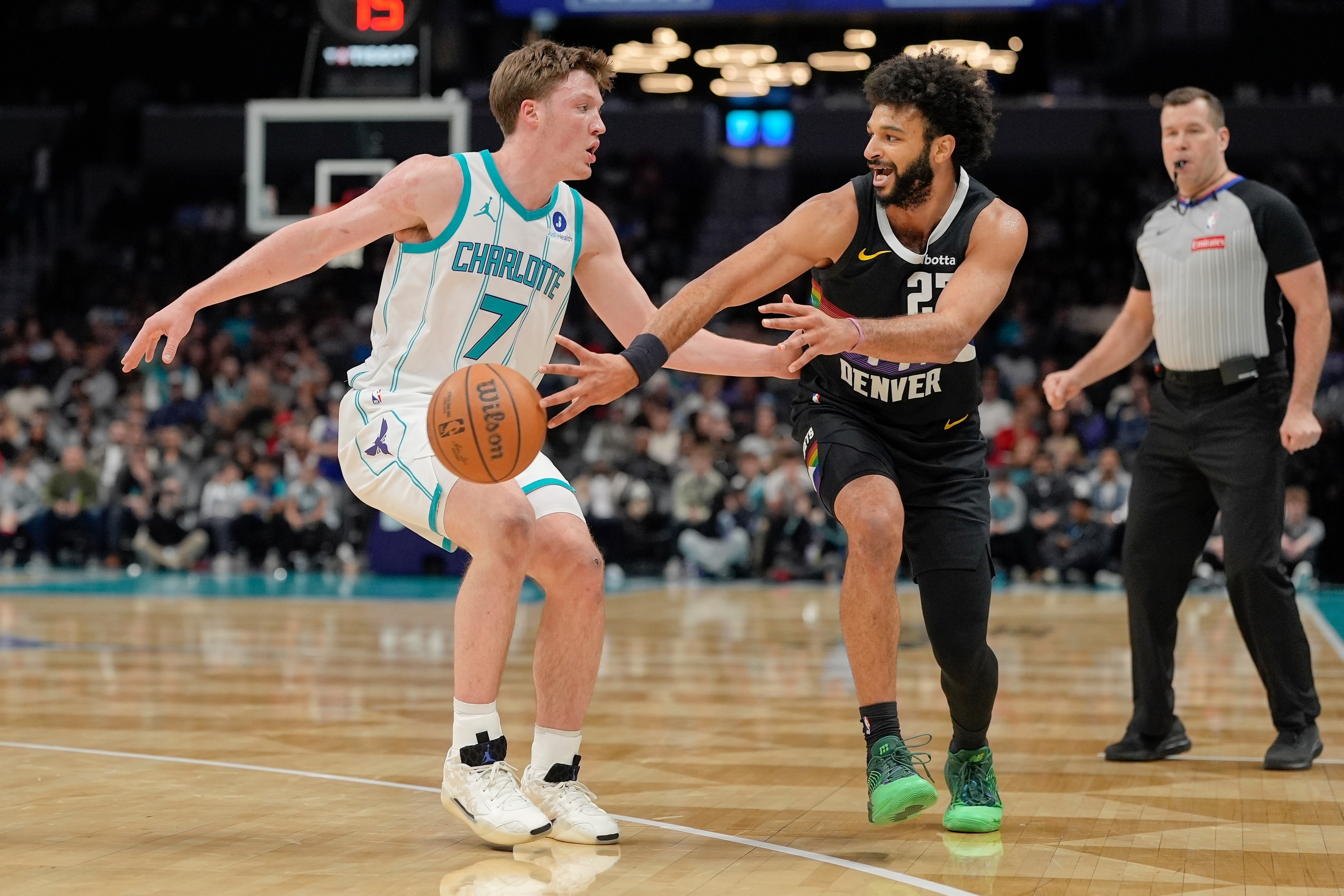 Nuggets Hornets Basketball