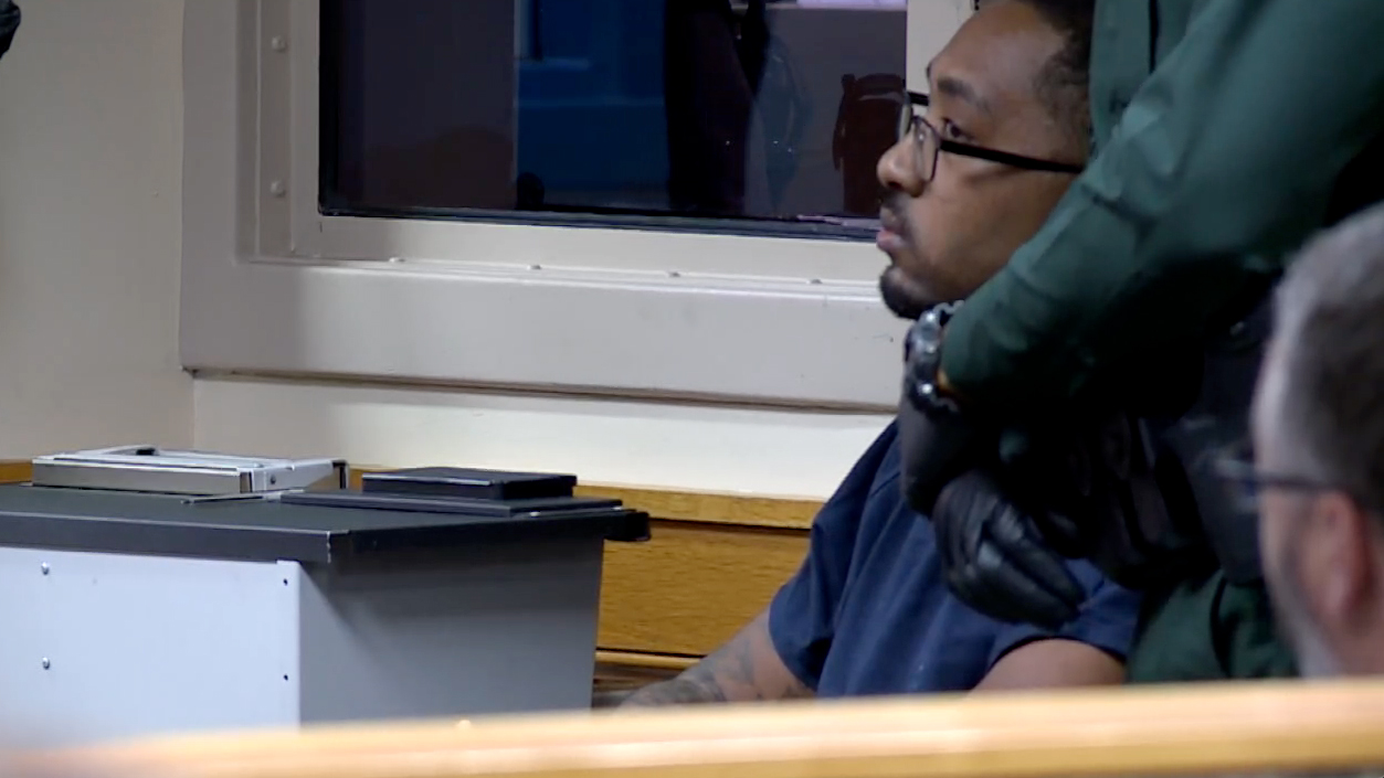 Carl Johnson appeared in a Palm Beach County courtroom in a wheelchair on Sept. 1, 2023, following his arrest.