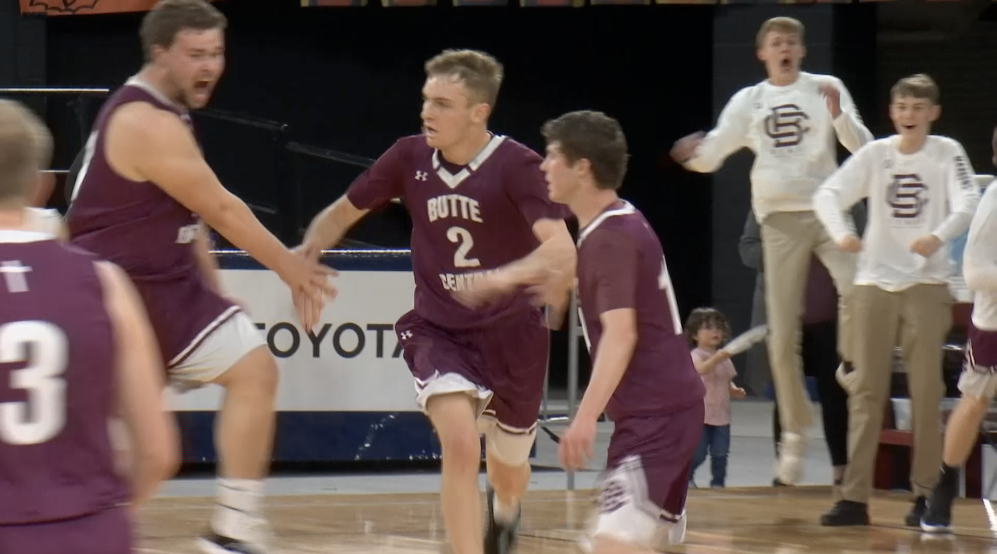 Butte Central's Jared Simkins does the unexpected in championship run