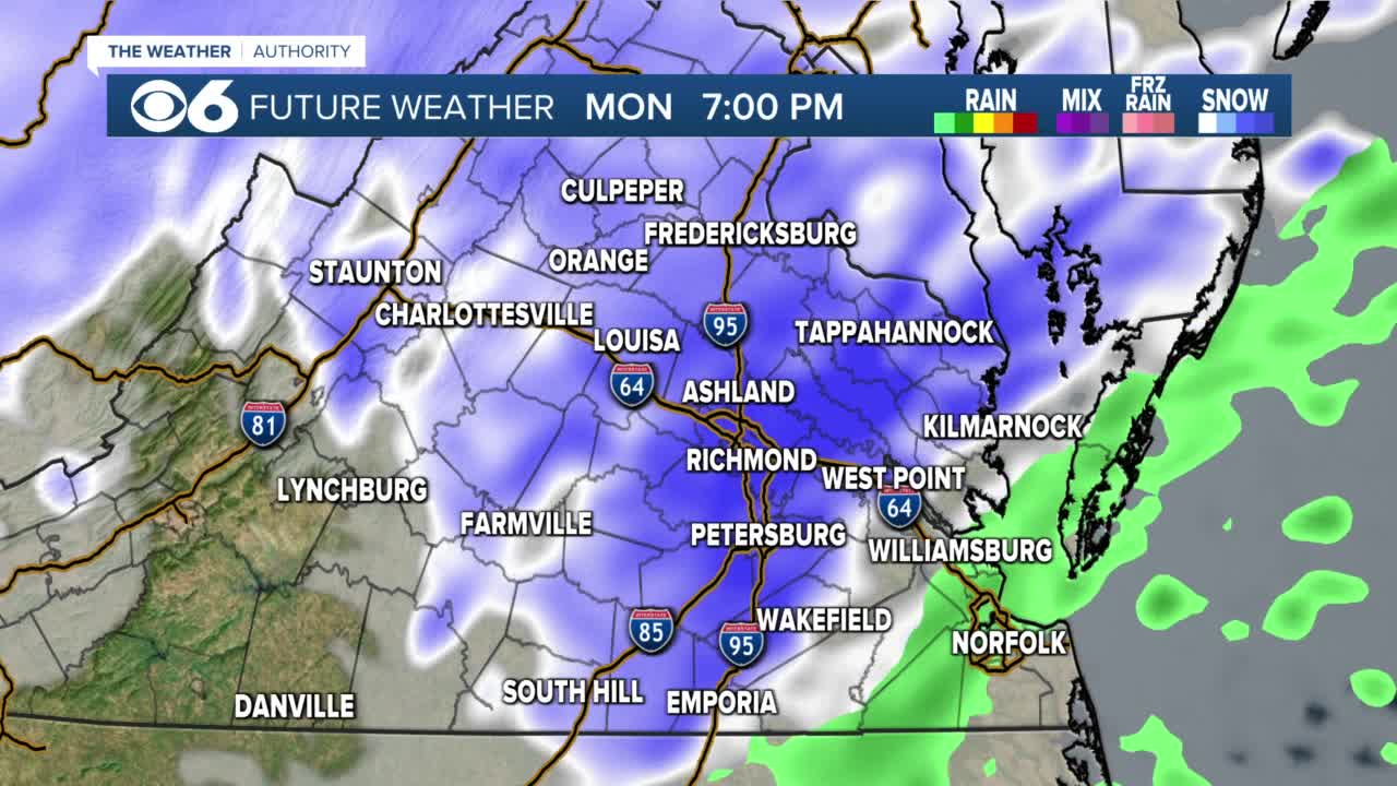 Winter Storm Tuesday, Jan. 6, 2025