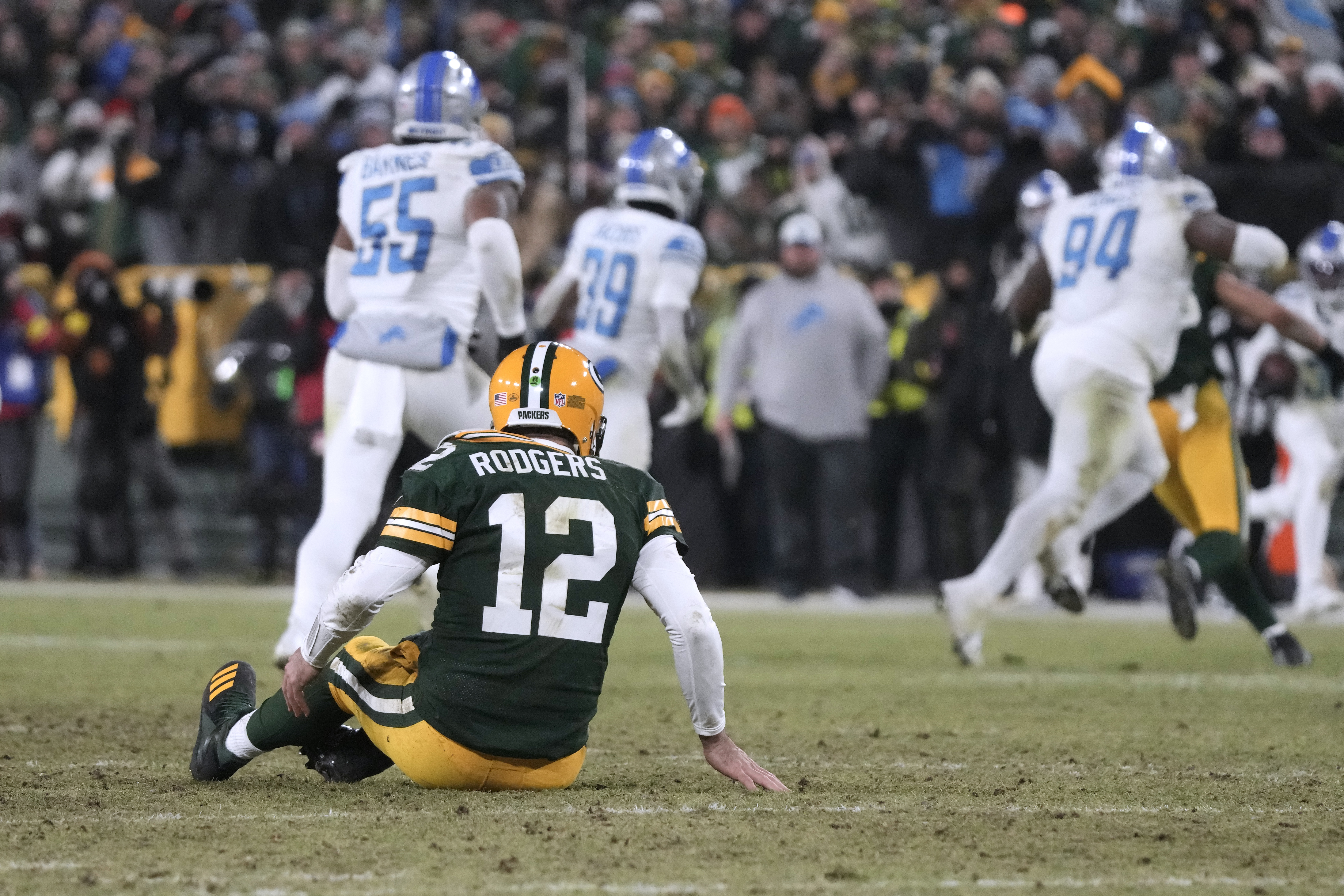 Lions Packers Football
