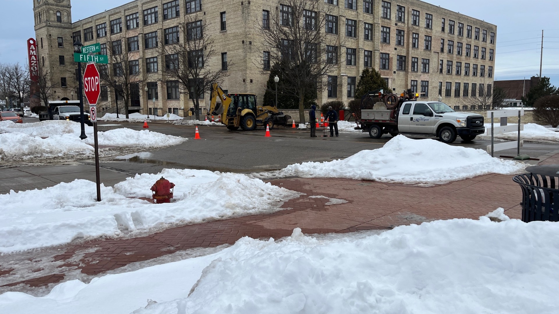Muskegon Westner Ave Water Main Break.jpg