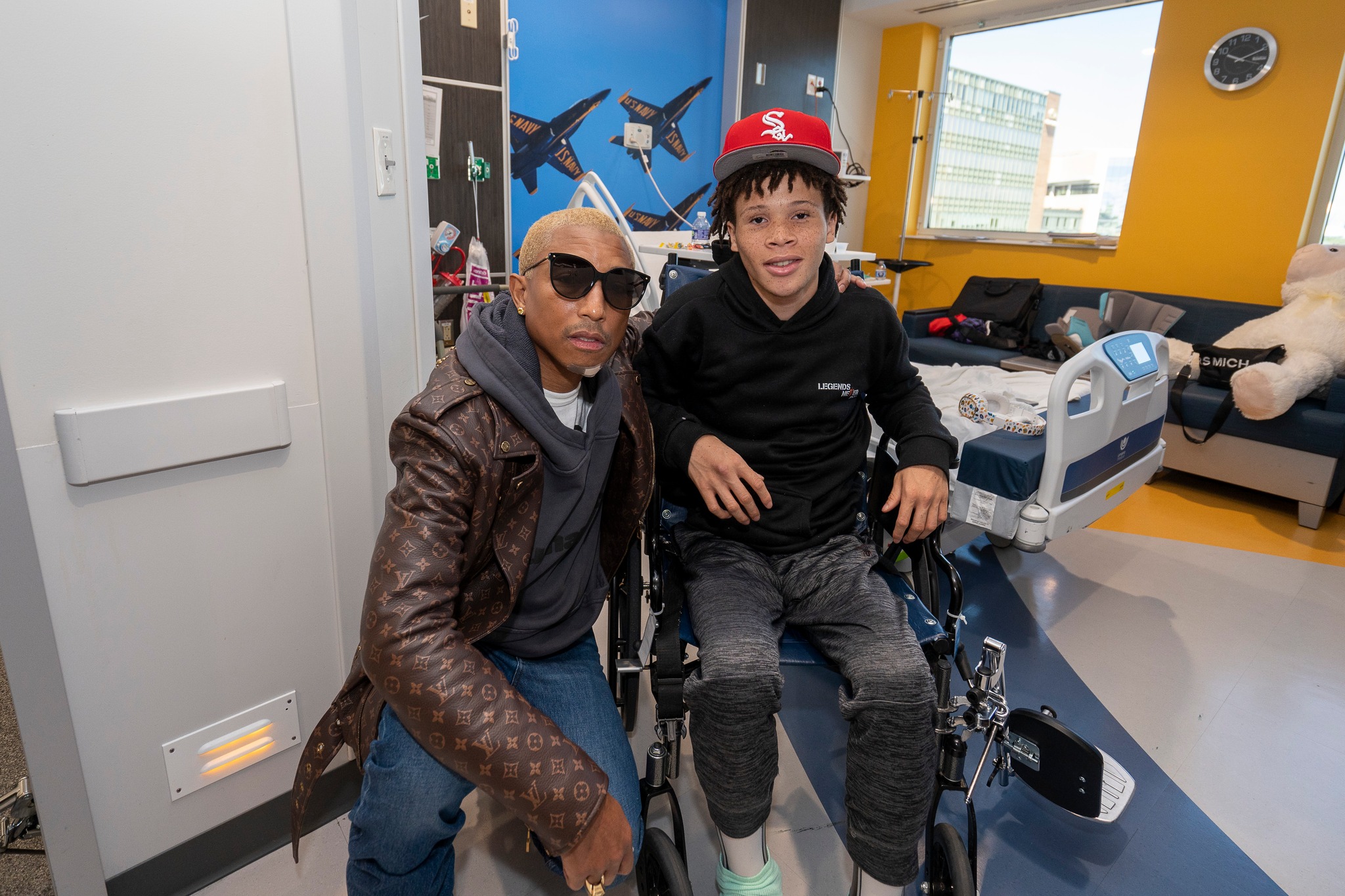Pharrell Williams at CHKD