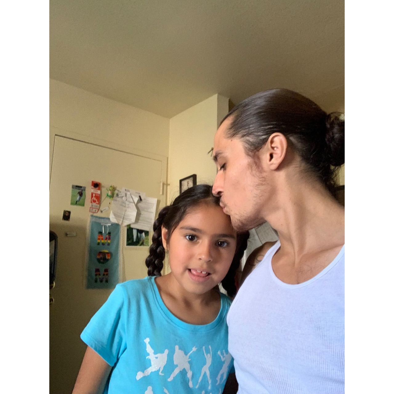 Carlos Doiron and daughter