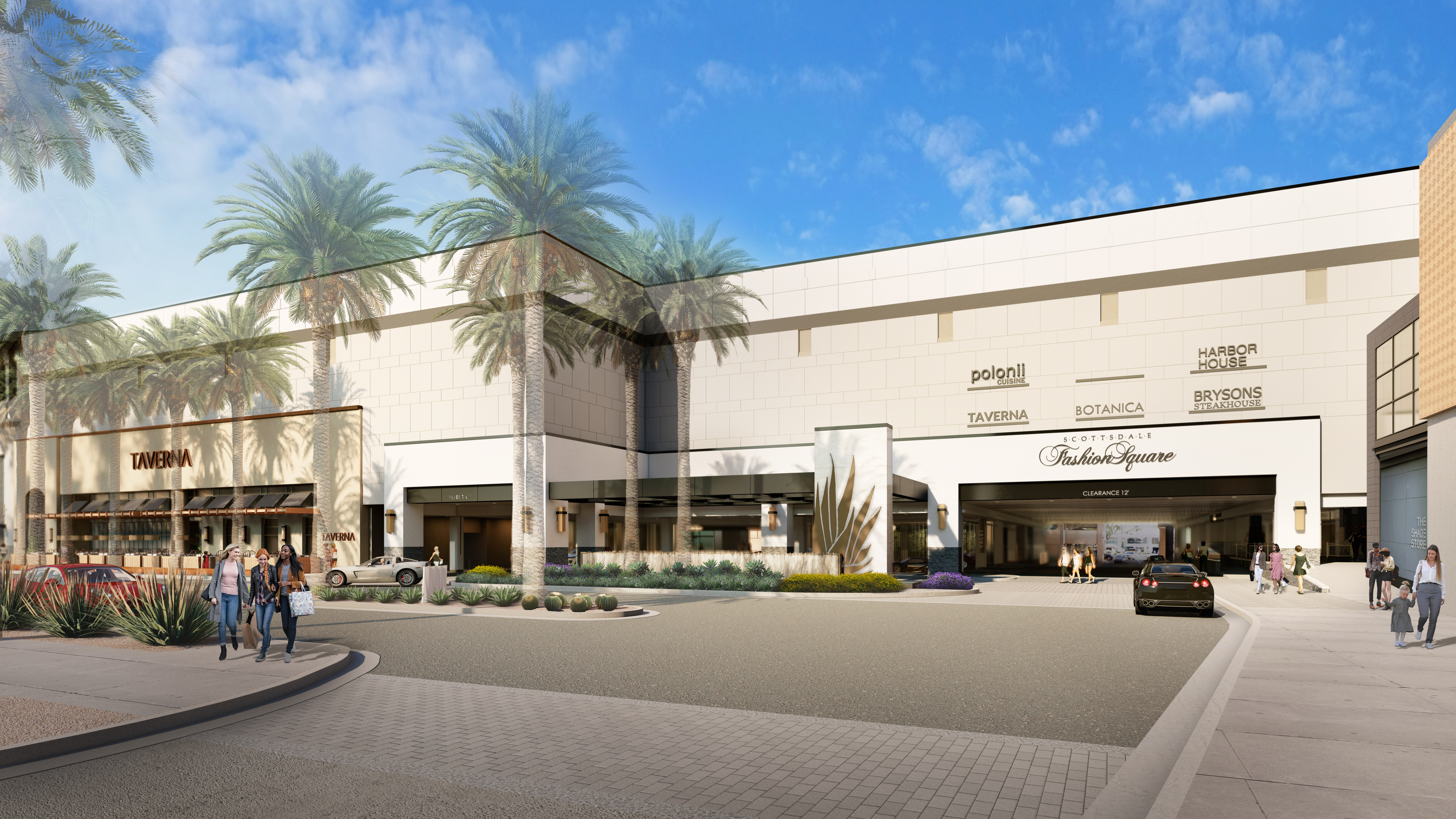 Marshall Way Exterior, East Elevation Future Scottsdale Fashion Square
