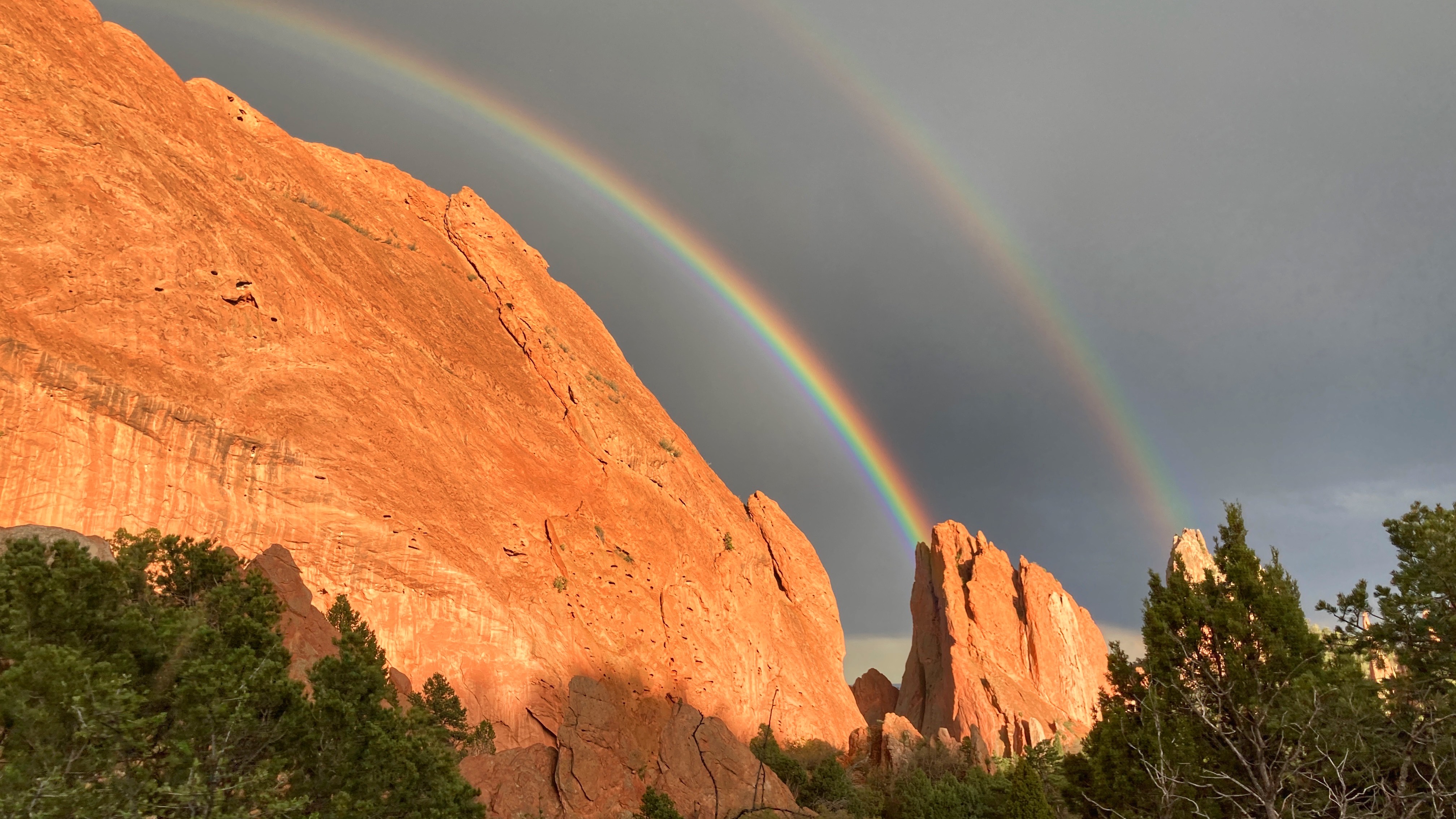 Garden of the Gods Adam Ping rainbow